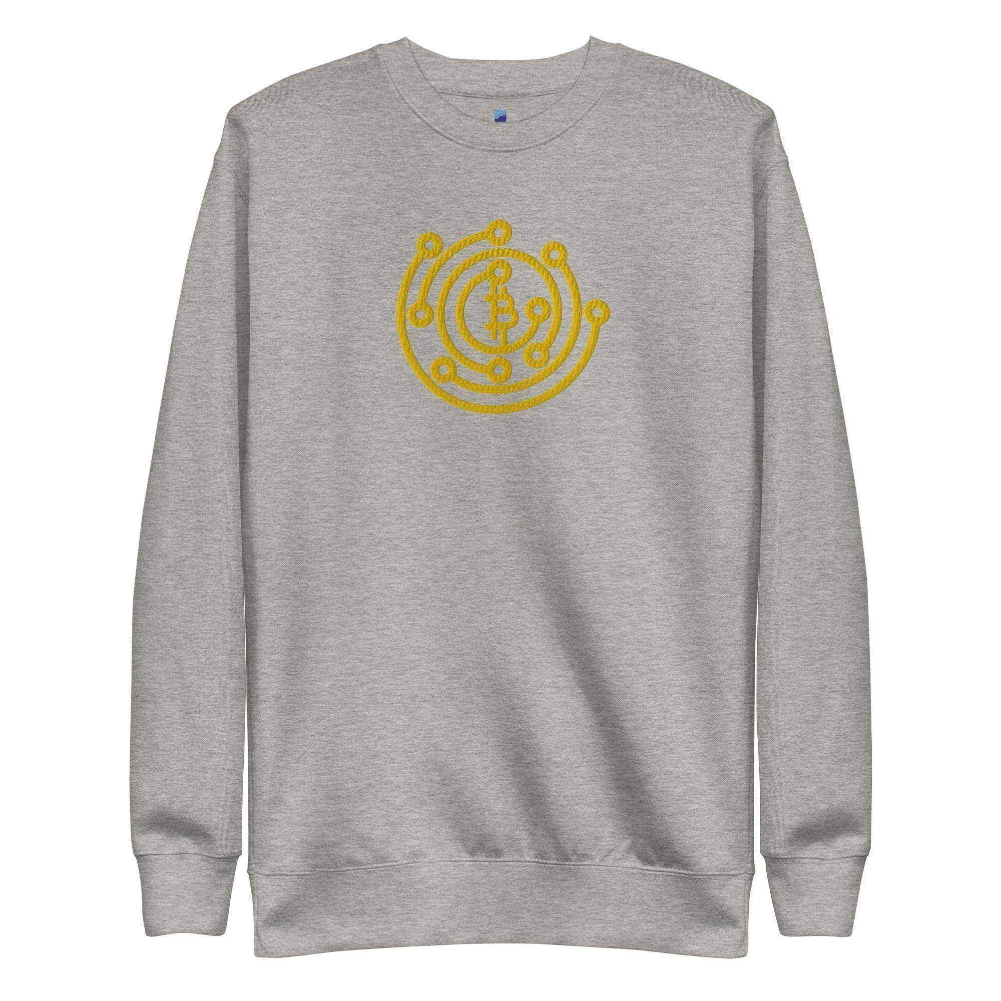 Bitcoin Maze Sweatshirt - InvestmenTees