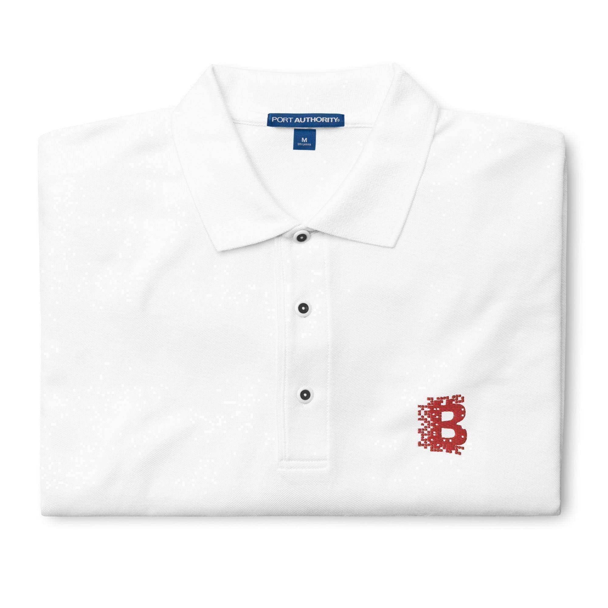 Bitcoin Mosaic Polo Shirt - InvestmenTees