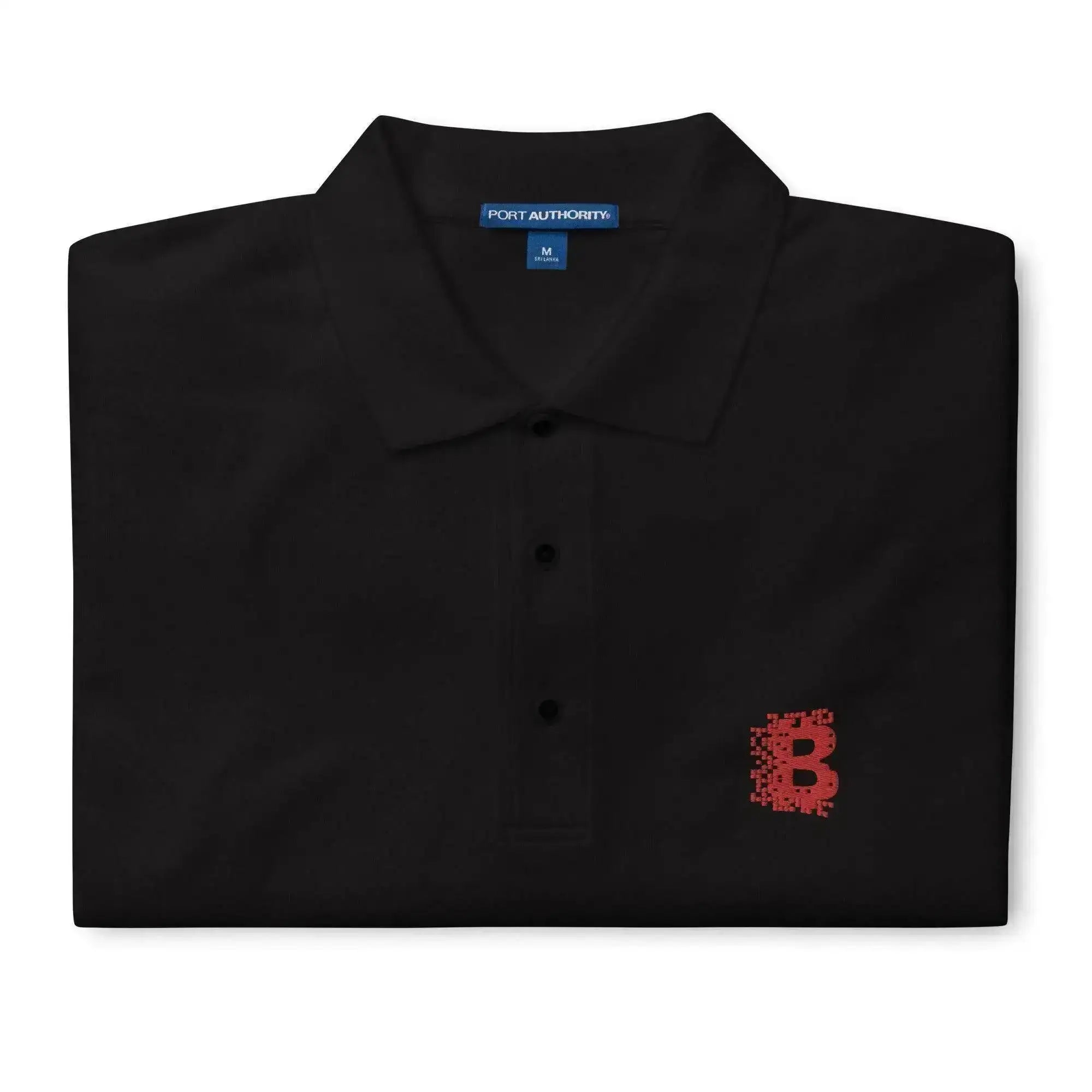 Bitcoin Mosaic Polo Shirt - InvestmenTees