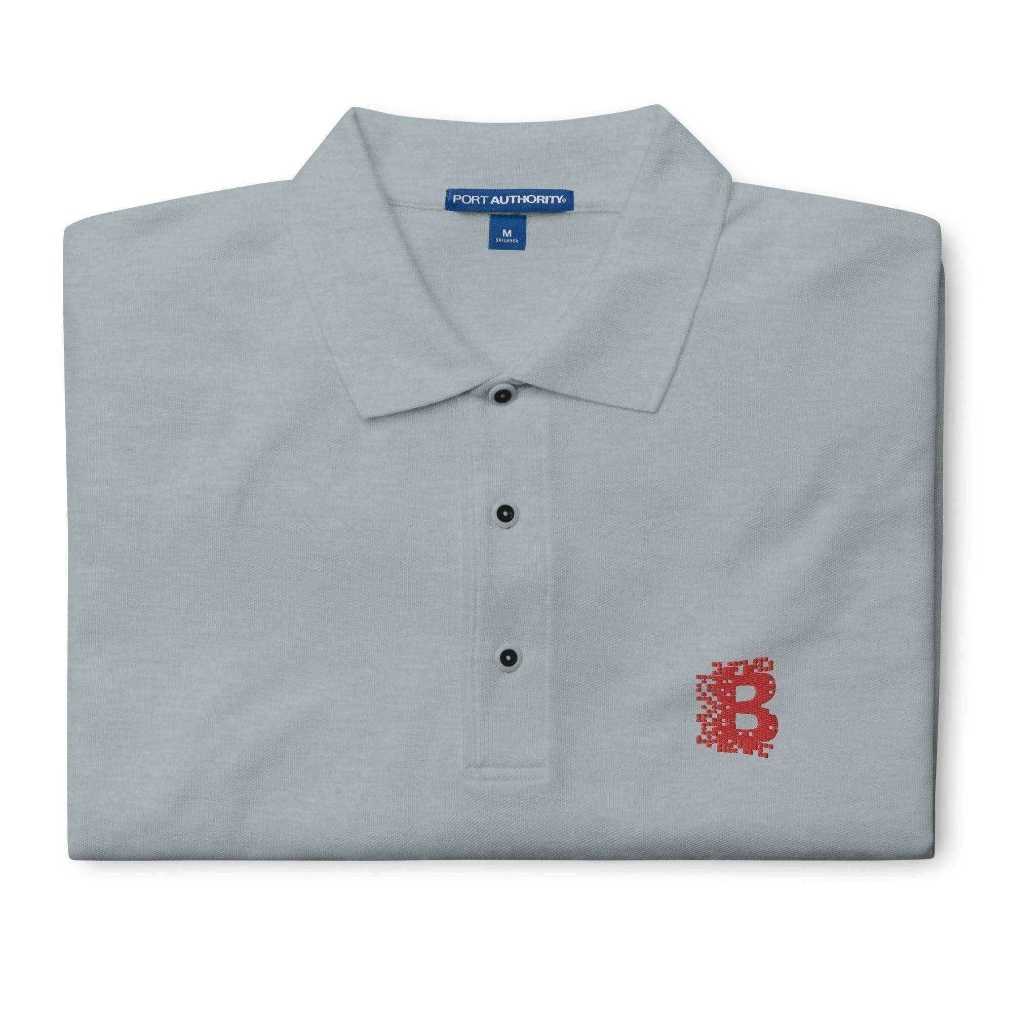 Bitcoin Mosaic Polo Shirt - InvestmenTees