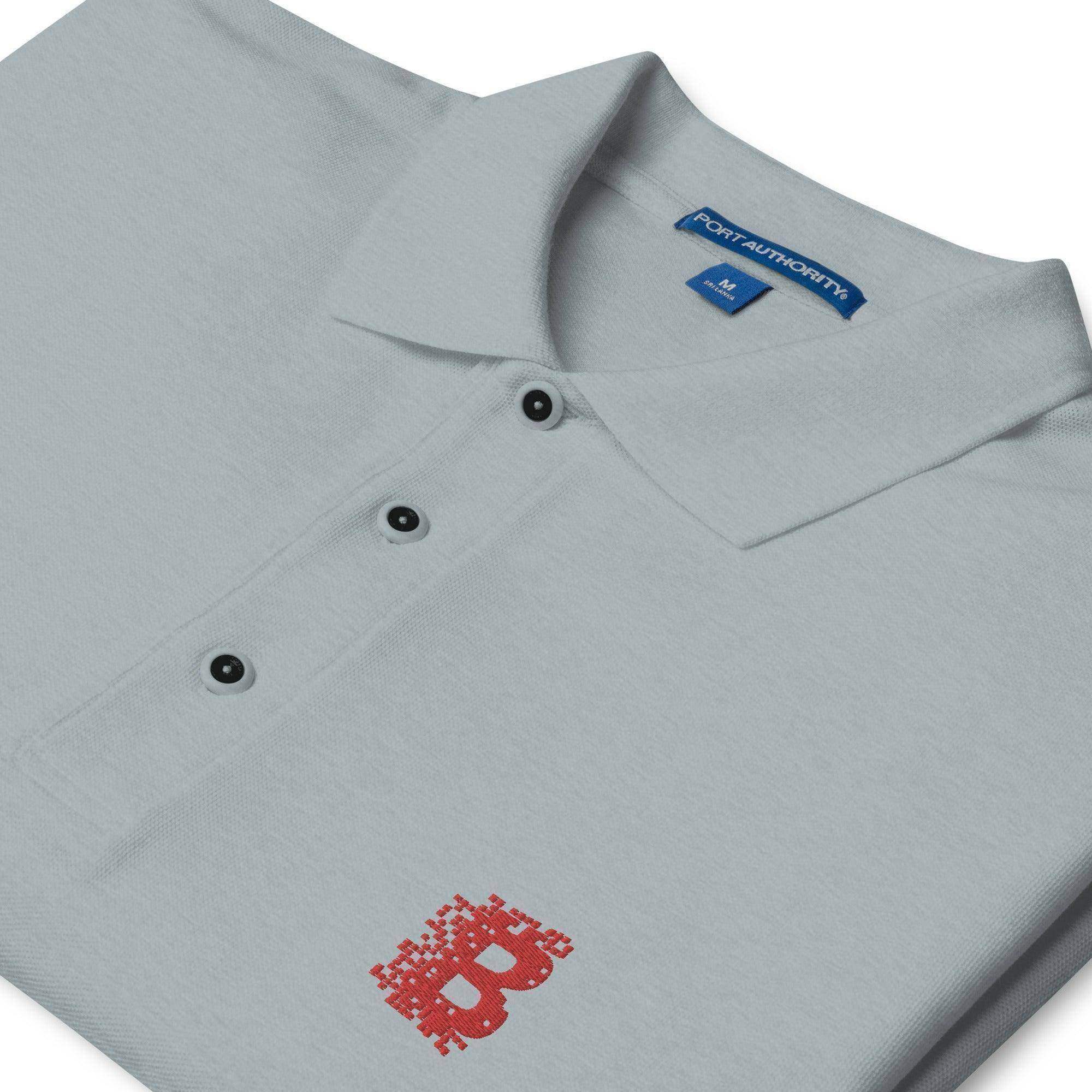 Bitcoin Mosaic Polo Shirt - InvestmenTees