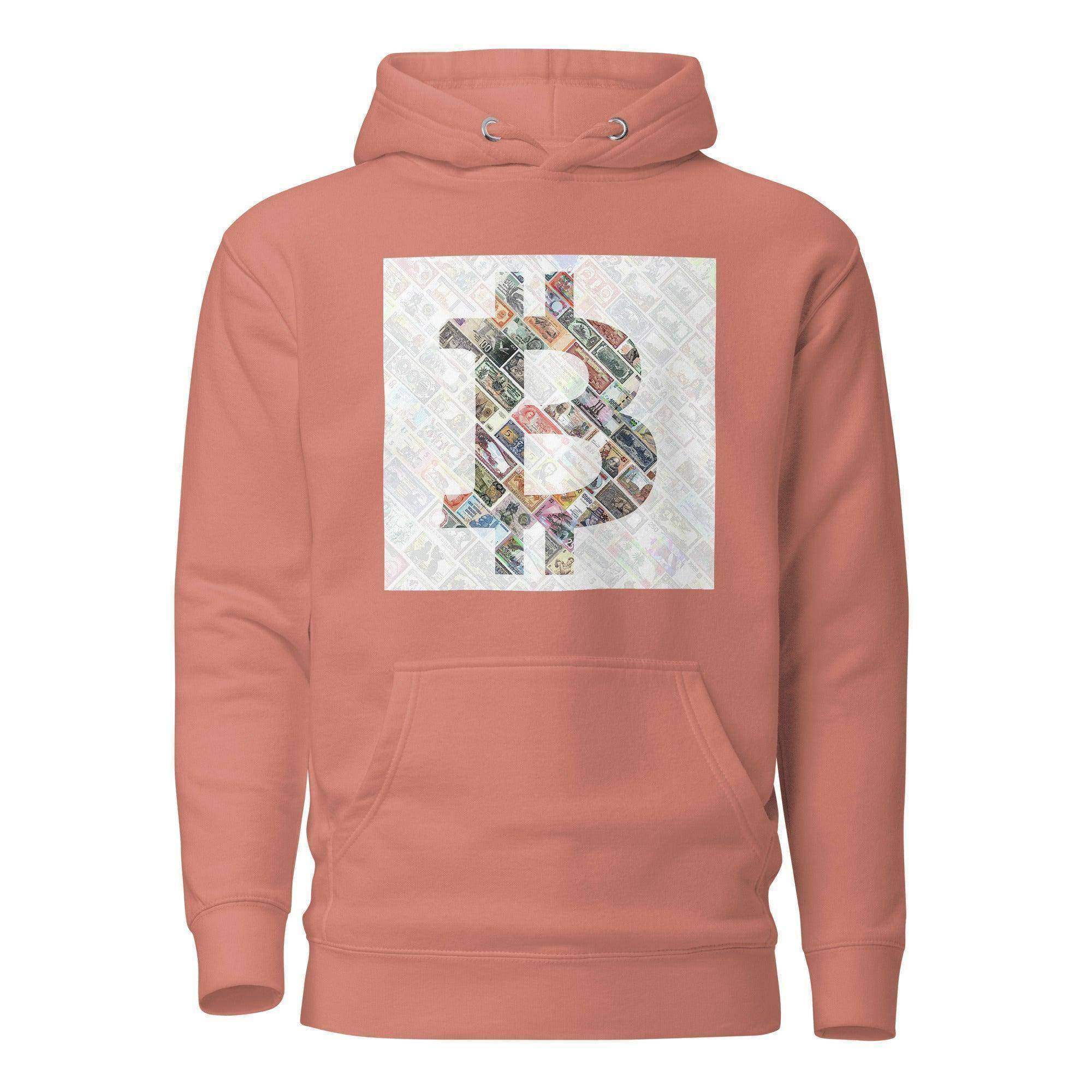 Bitcoin Mosiac Pullover Hoodie - InvestmenTees