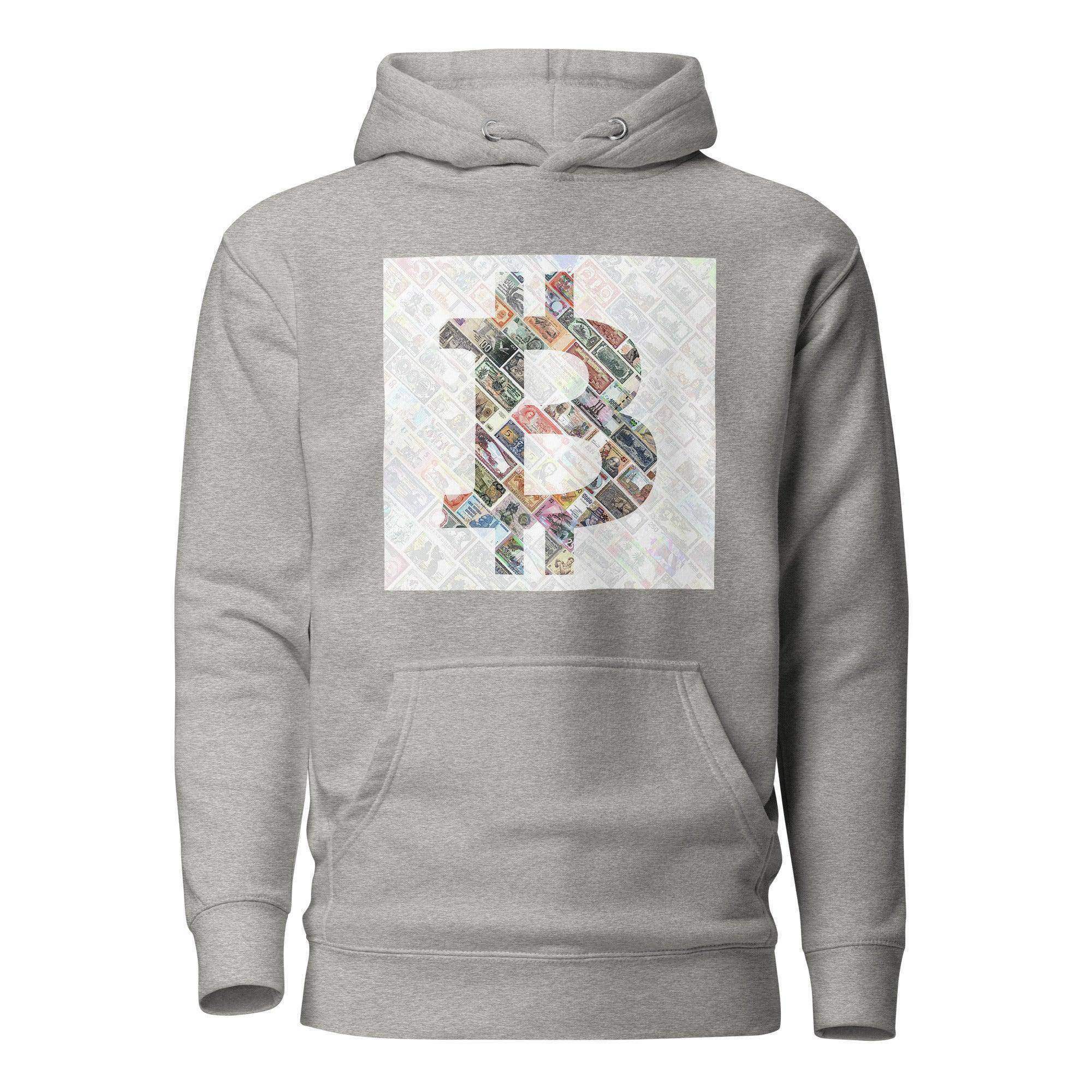 Bitcoin Mosiac Pullover Hoodie - InvestmenTees