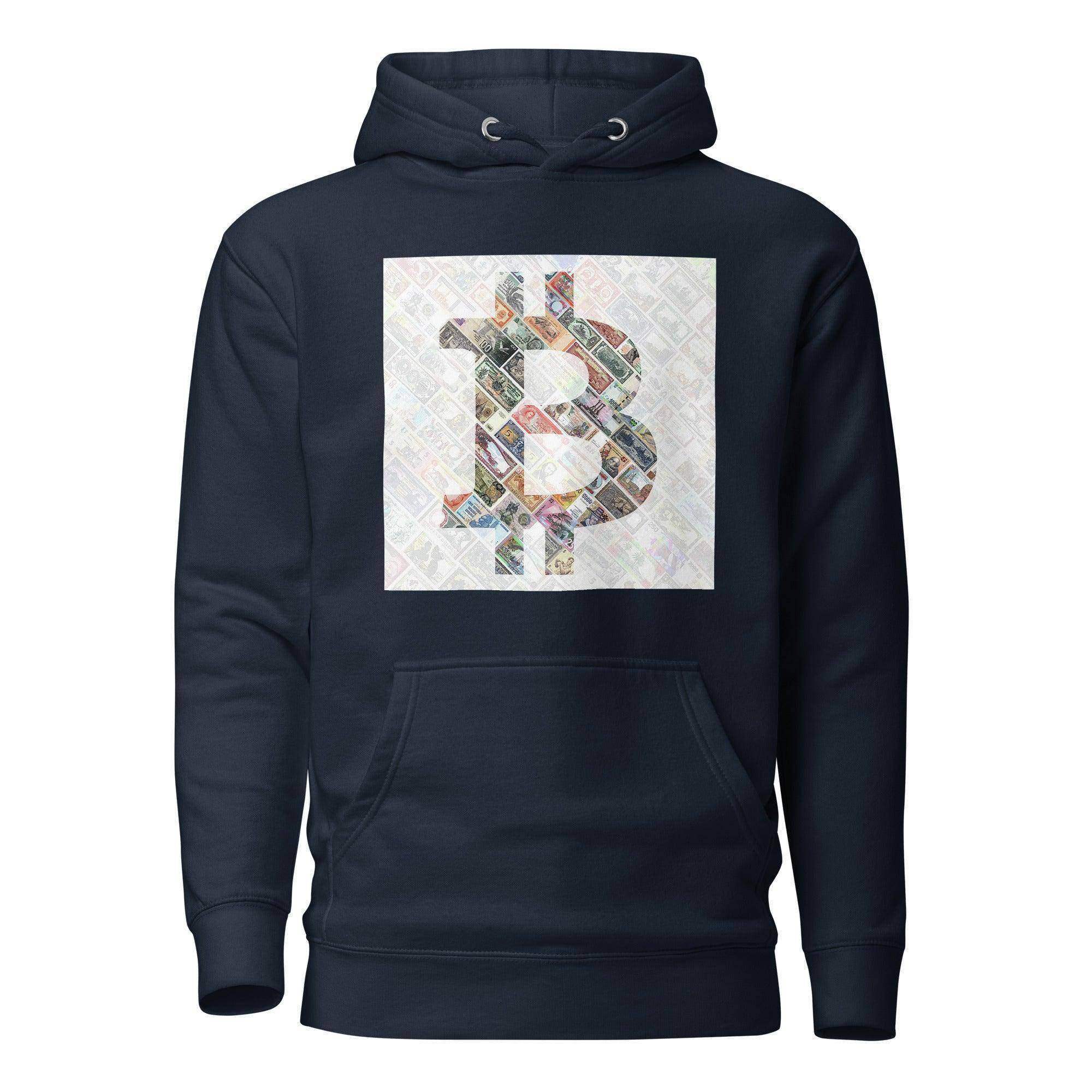 Bitcoin Mosiac Pullover Hoodie - InvestmenTees