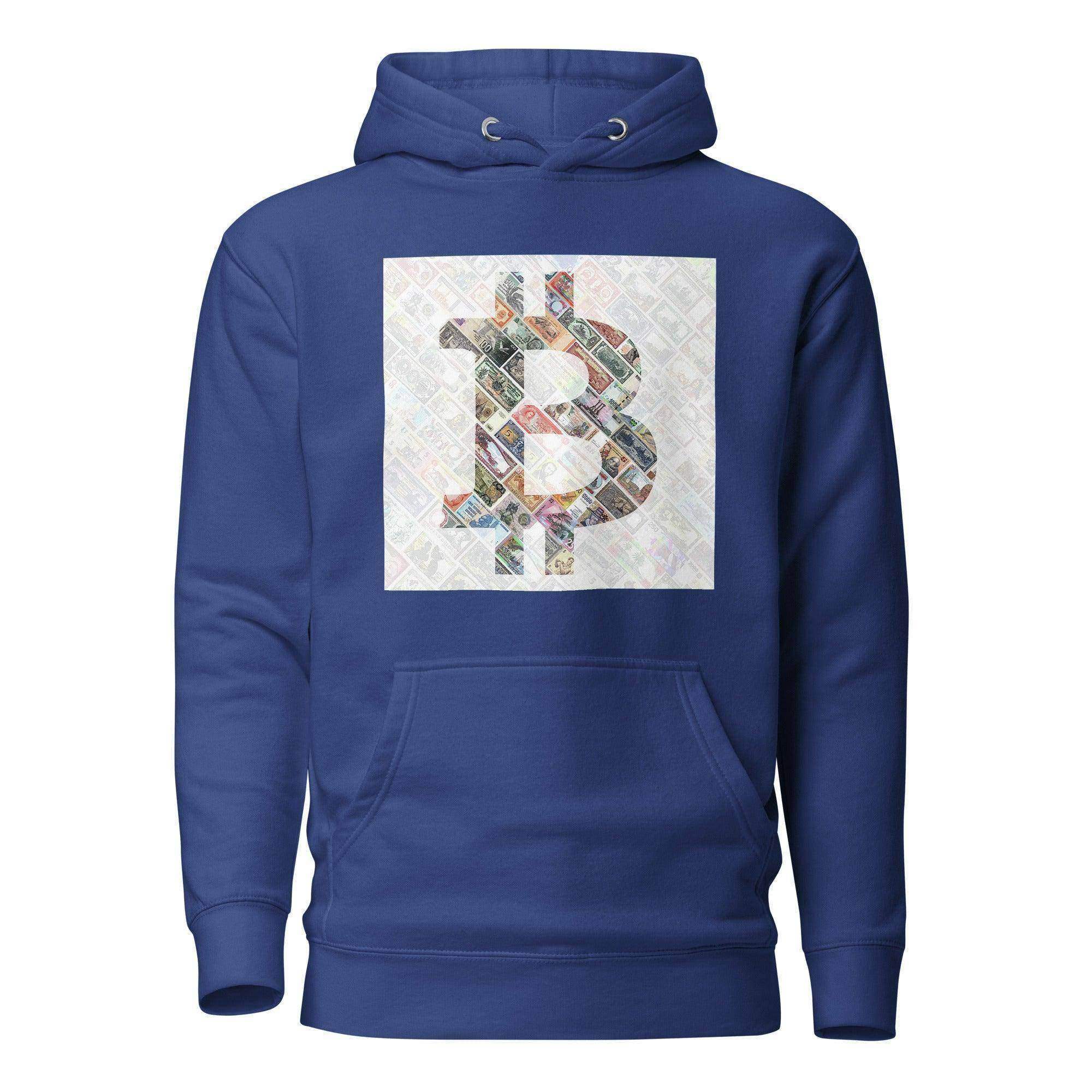 Bitcoin Mosiac Pullover Hoodie - InvestmenTees