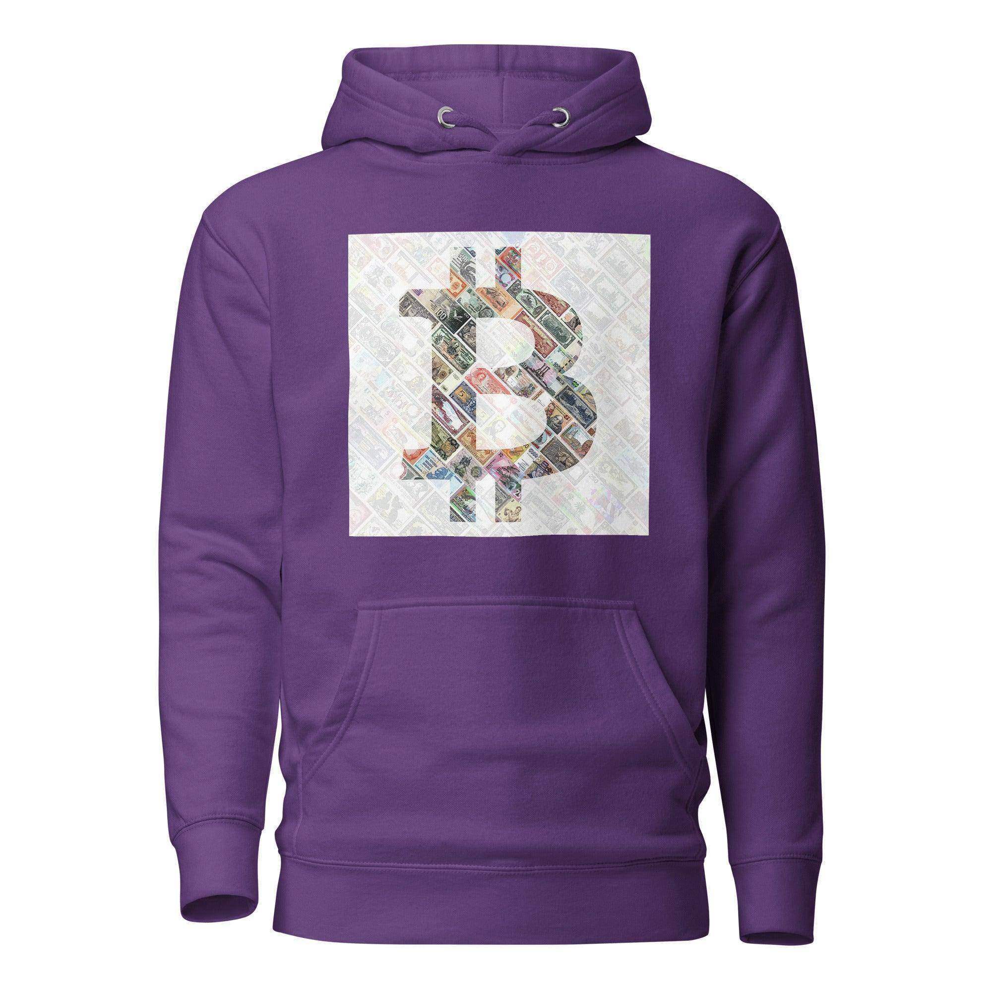 Bitcoin Mosiac Pullover Hoodie - InvestmenTees