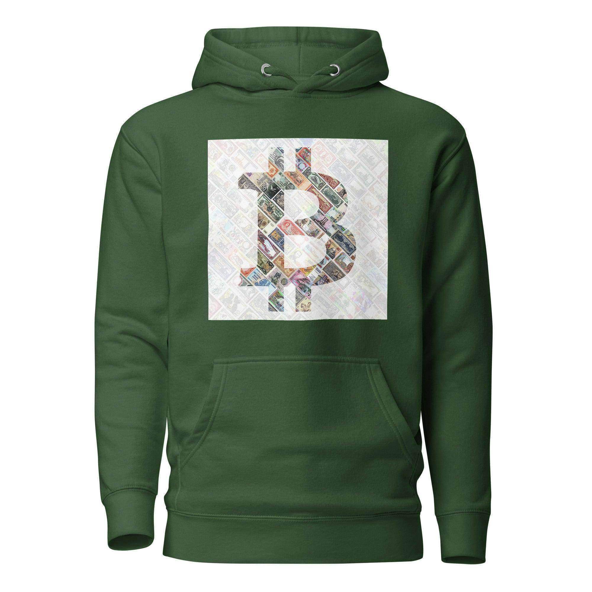 Bitcoin Mosiac Pullover Hoodie - InvestmenTees