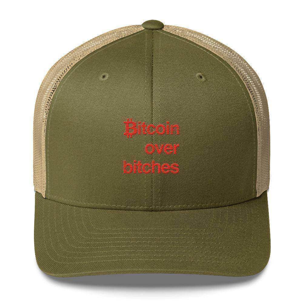 Bitcoin Over Bs Trucker Cap - InvestmenTees