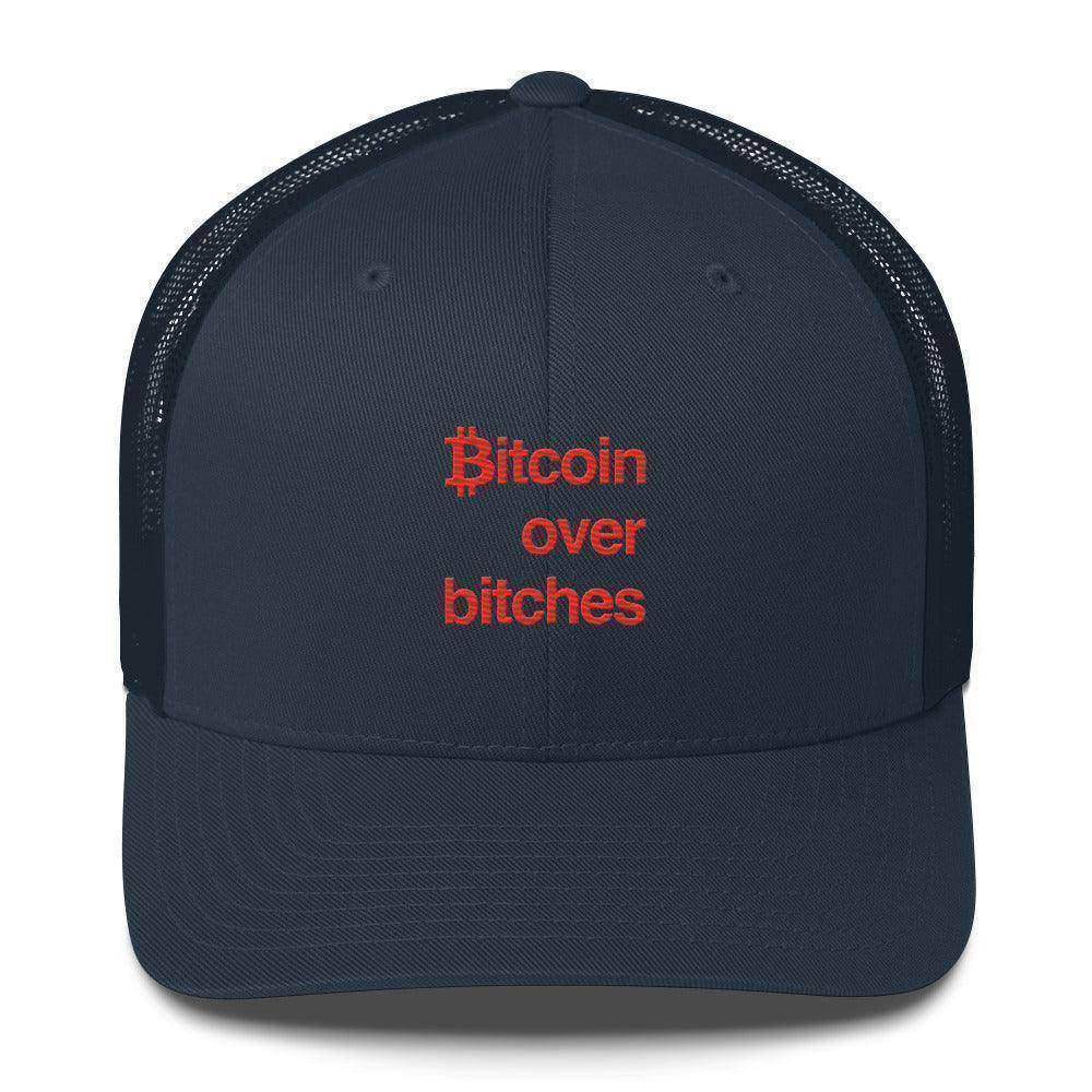 Bitcoin Over Bs Trucker Cap - InvestmenTees