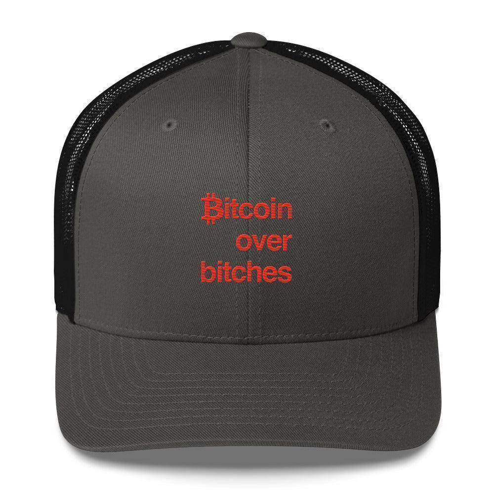 Bitcoin Over Bs Trucker Cap - InvestmenTees
