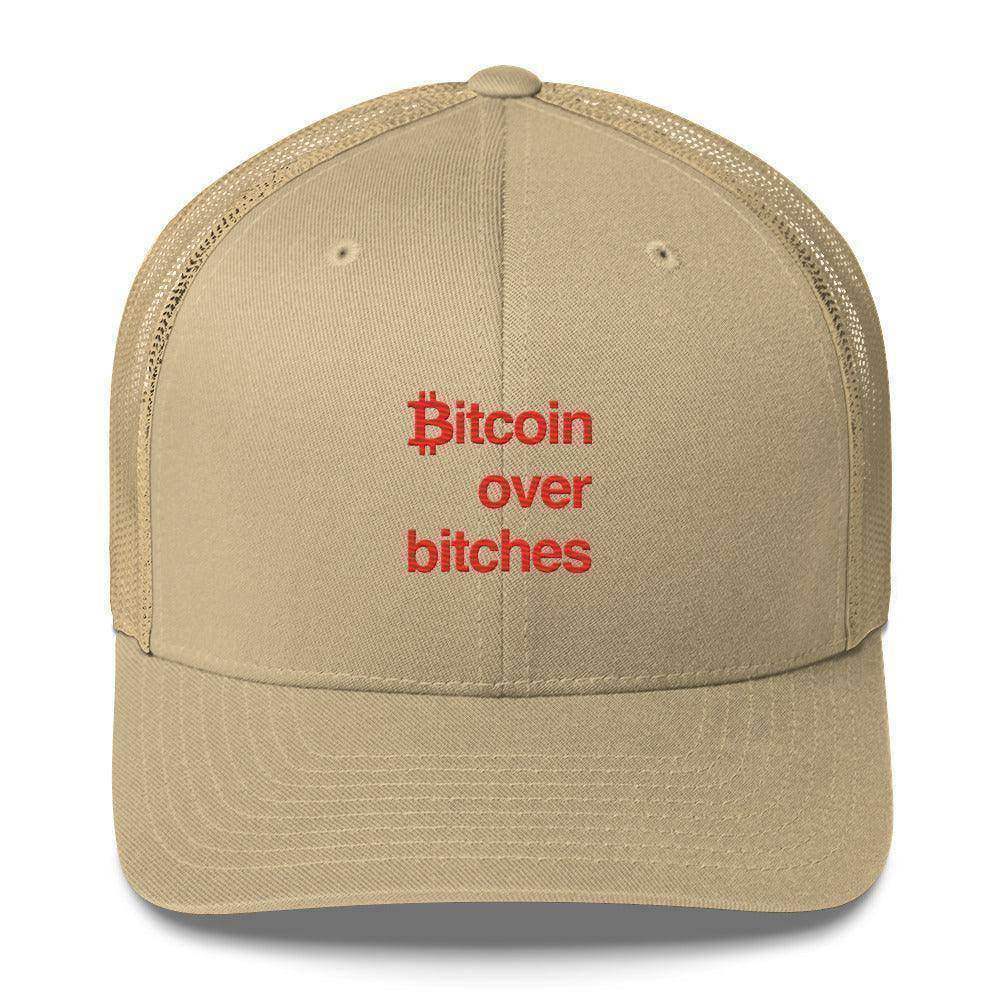Bitcoin Over Bs Trucker Cap - InvestmenTees