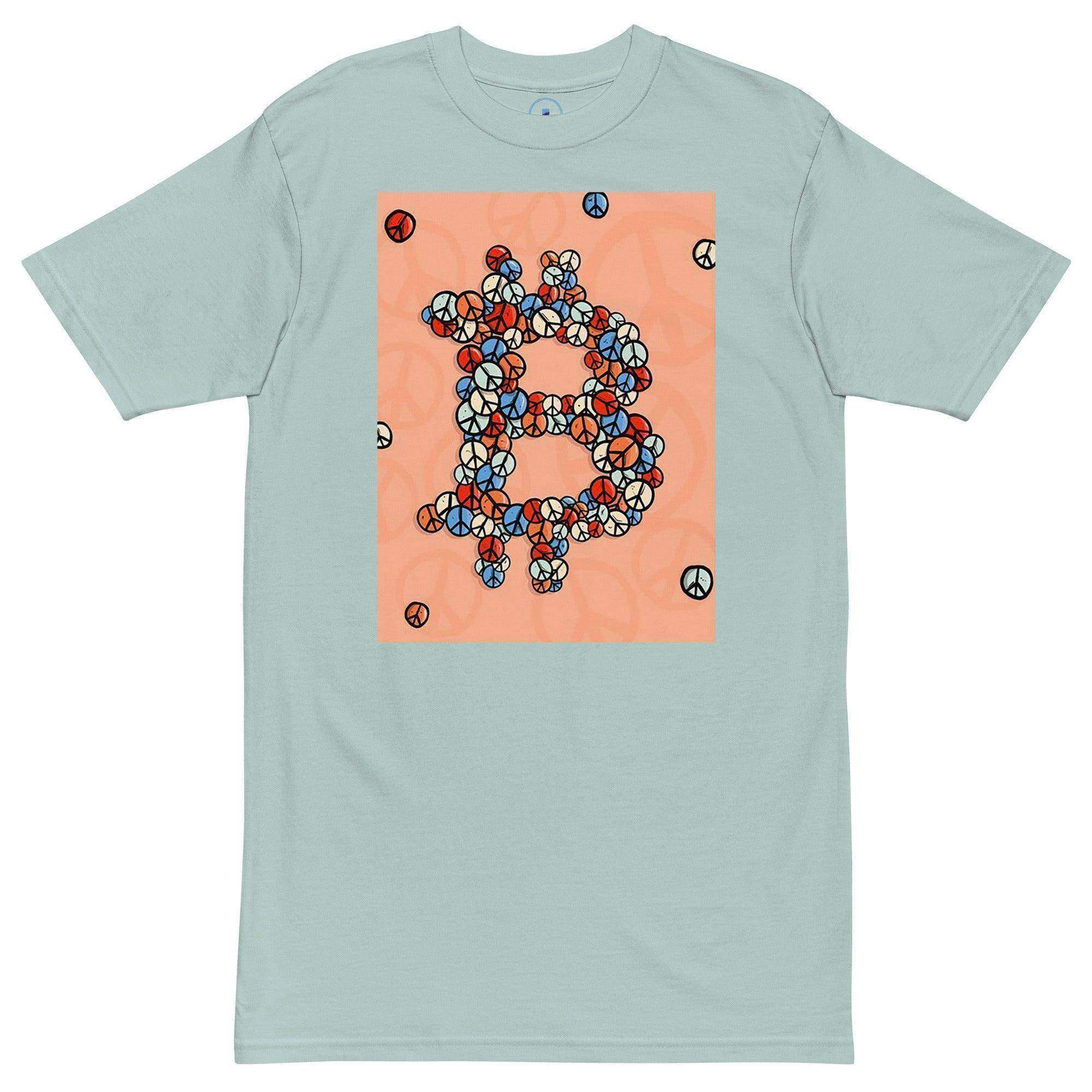 Bitcoin Peace Art T-Shirt - InvestmenTees