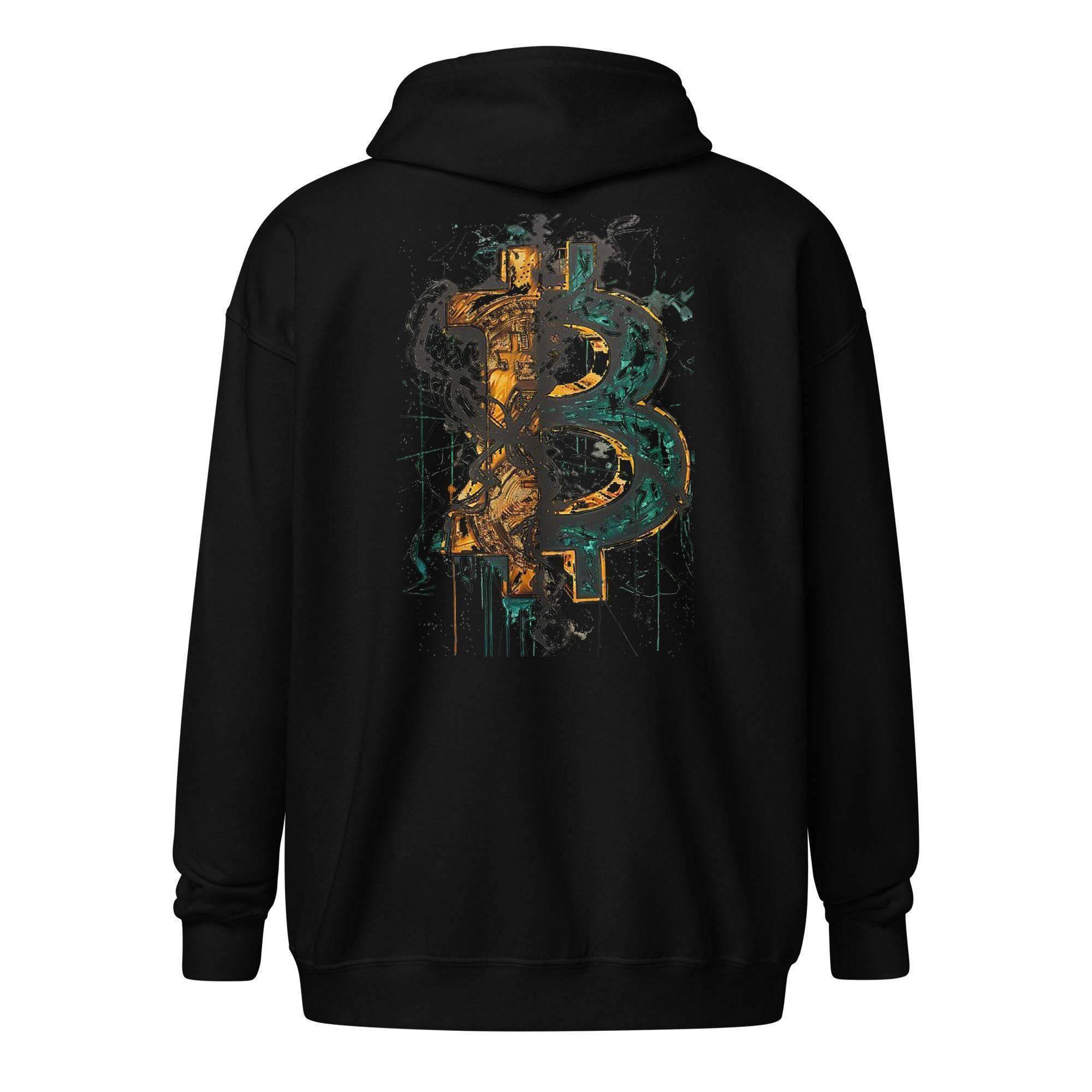 Bitcoin Roots Zip Up Hoodie - InvestmenTees