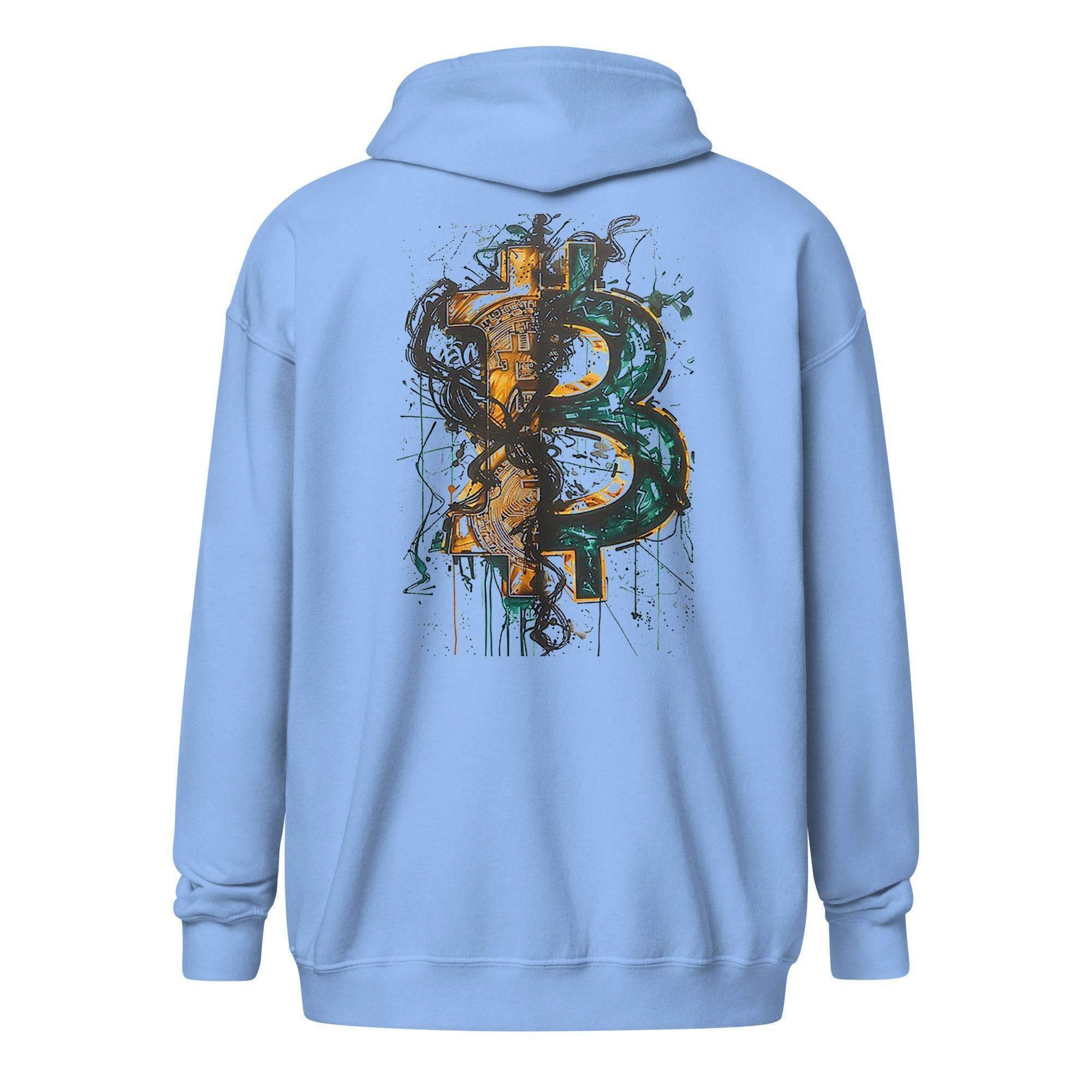 Bitcoin Roots Zip Up Hoodie - InvestmenTees
