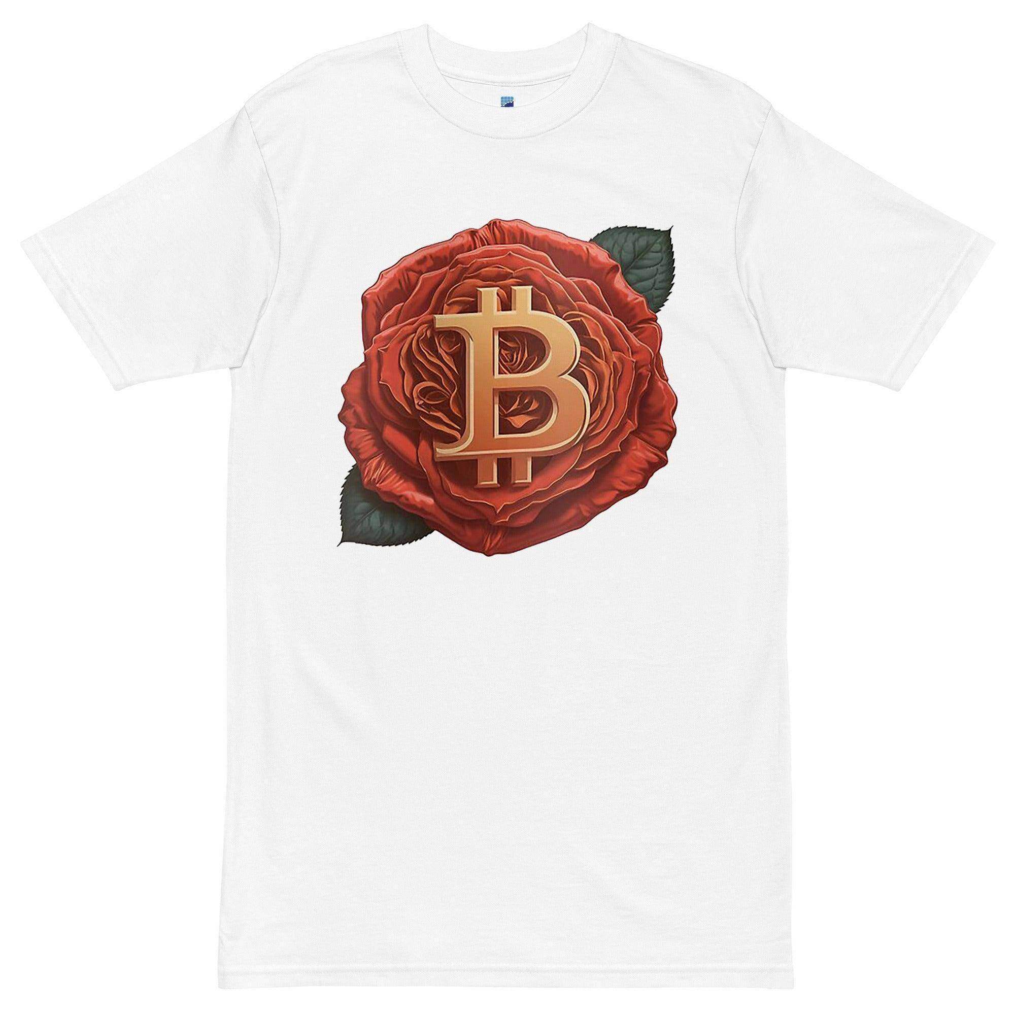 Bitcoin Rose T-Shirt - InvestmenTees