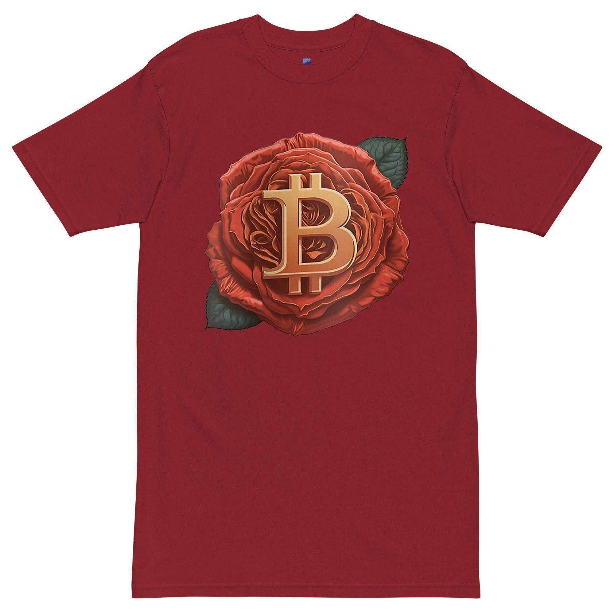 Bitcoin Rose T-Shirt - InvestmenTees