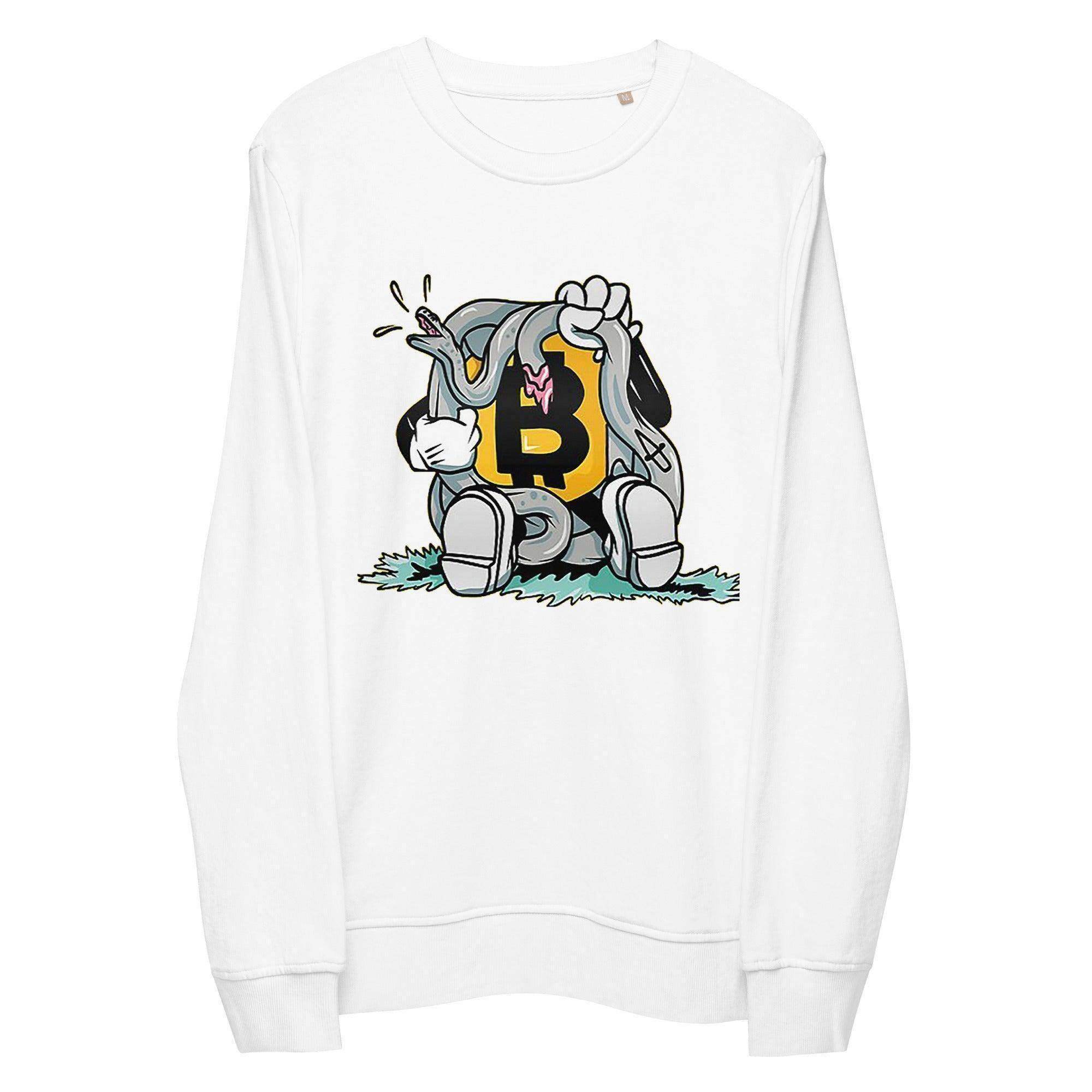 Bitcoin Serpent Sweatshirt - InvestmenTees