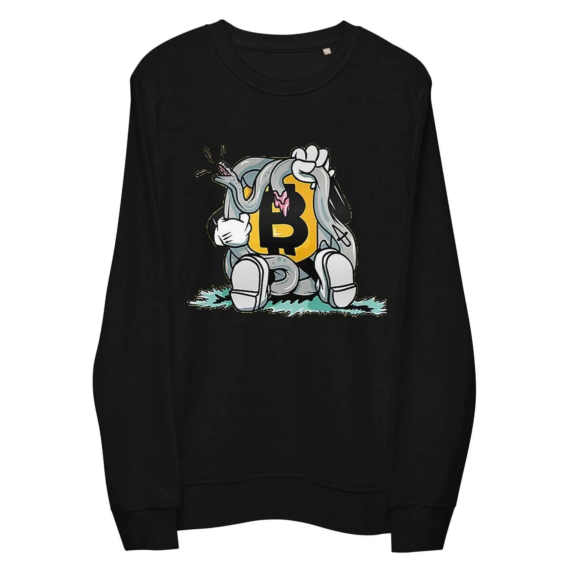 Bitcoin Serpent Sweatshirt - InvestmenTees