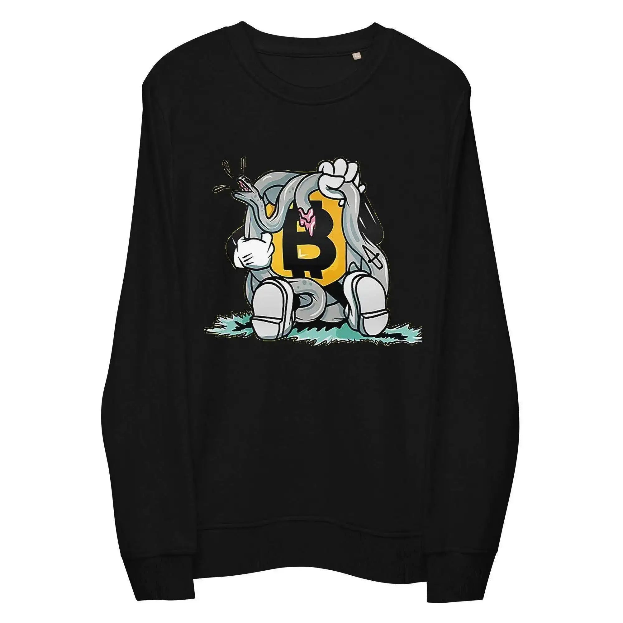 Bitcoin Serpent Sweatshirt - InvestmenTees