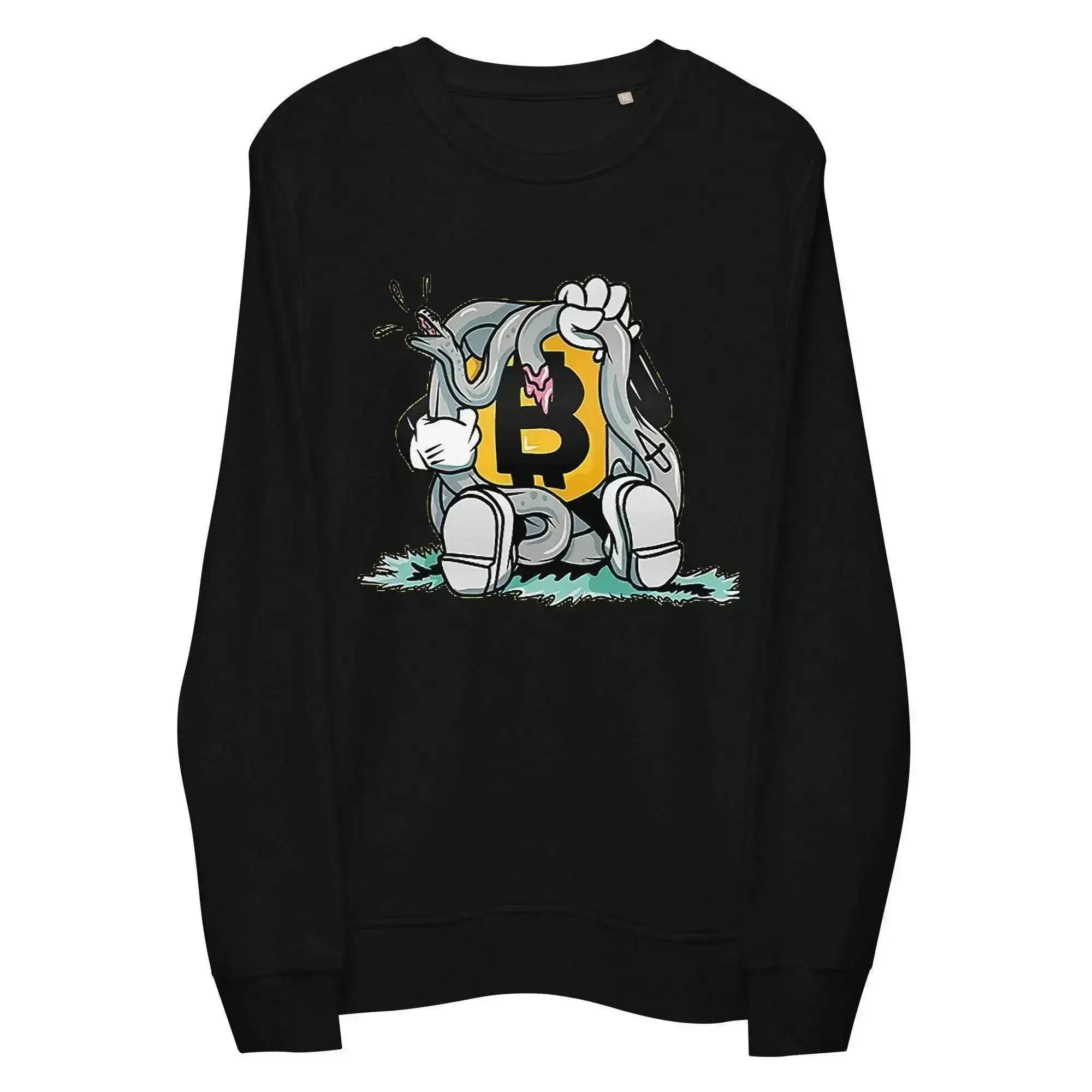 Bitcoin Serpent Sweatshirt - InvestmenTees