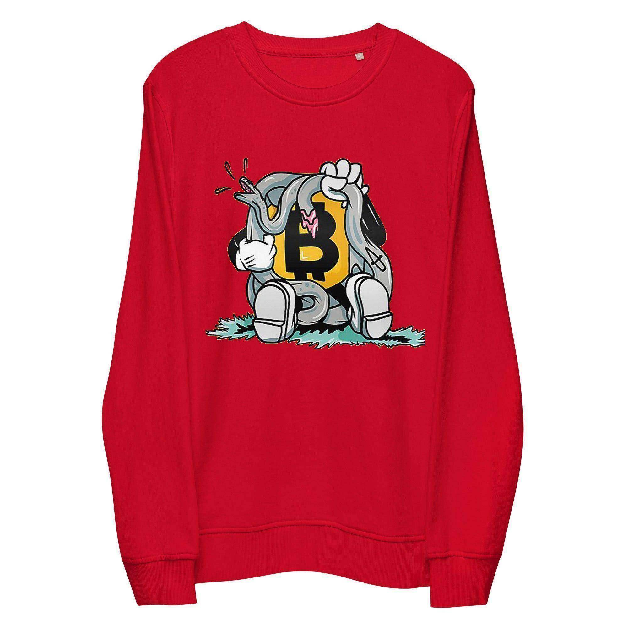 Bitcoin Serpent Sweatshirt - InvestmenTees