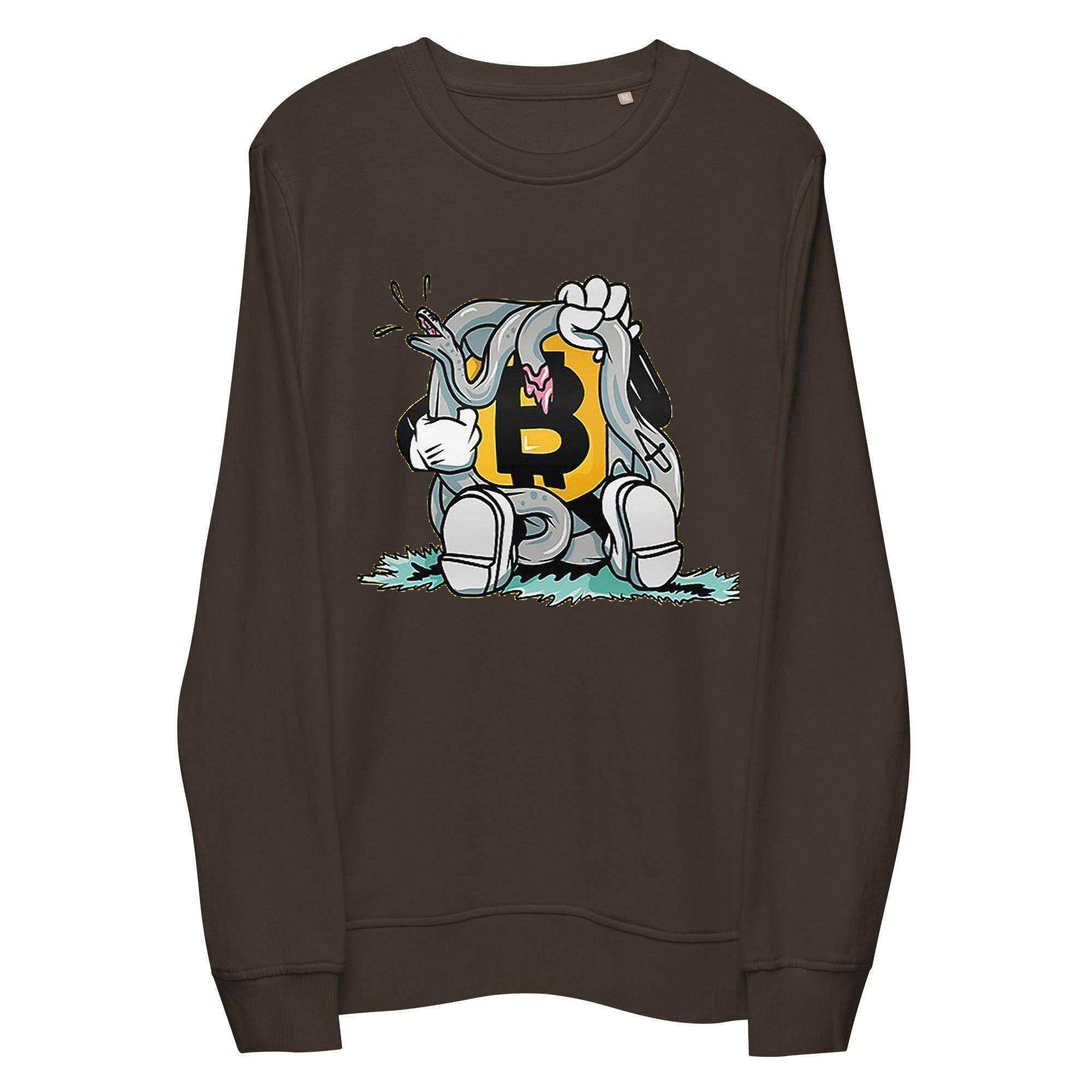 Bitcoin Serpent Sweatshirt - InvestmenTees