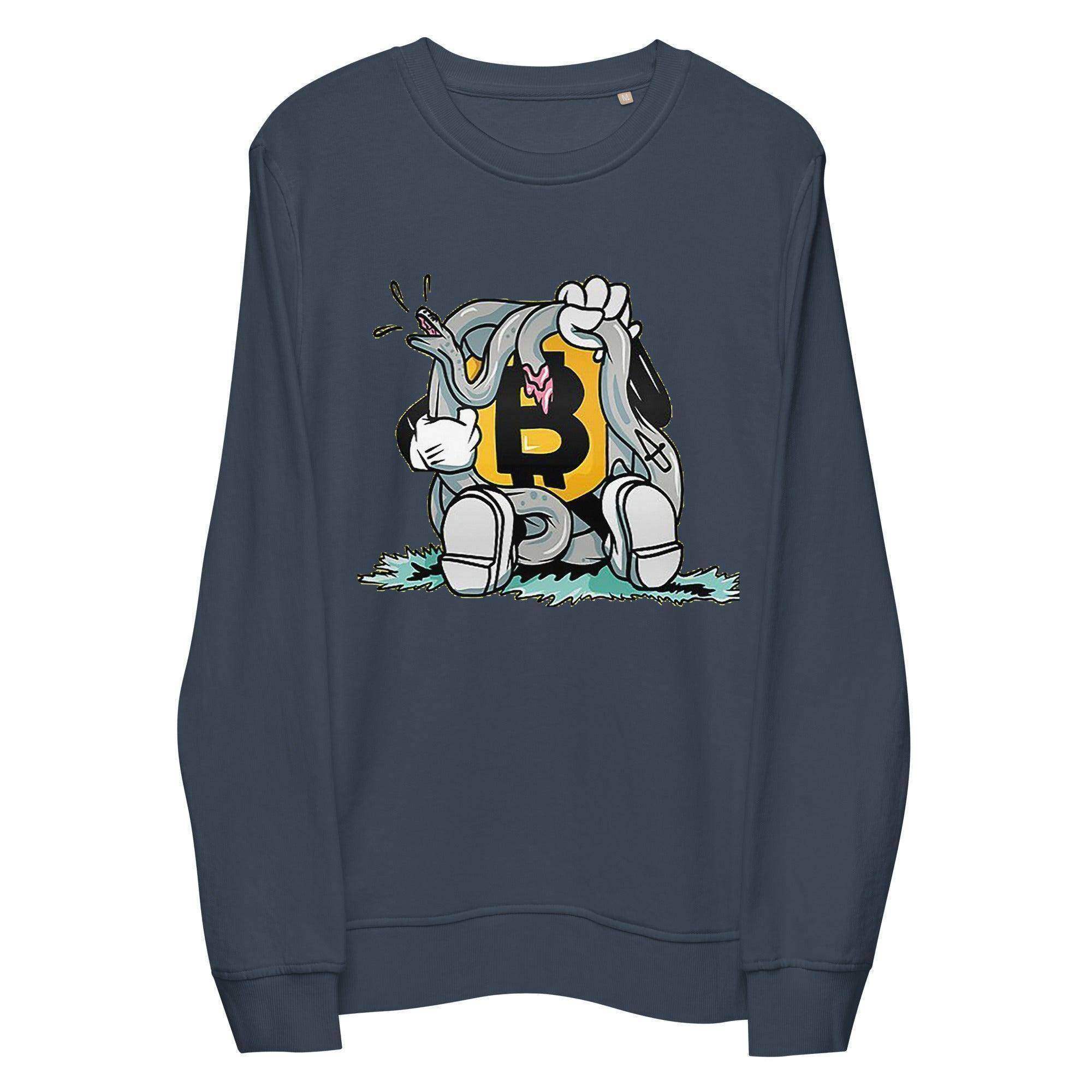 Bitcoin Serpent Sweatshirt - InvestmenTees