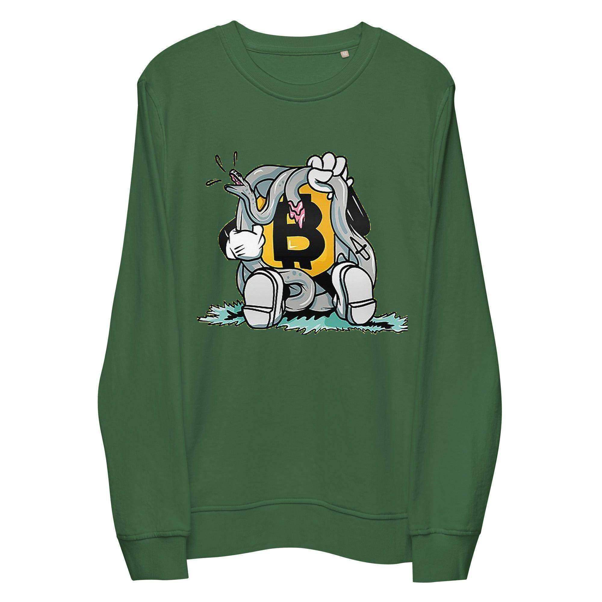 Bitcoin Serpent Sweatshirt - InvestmenTees