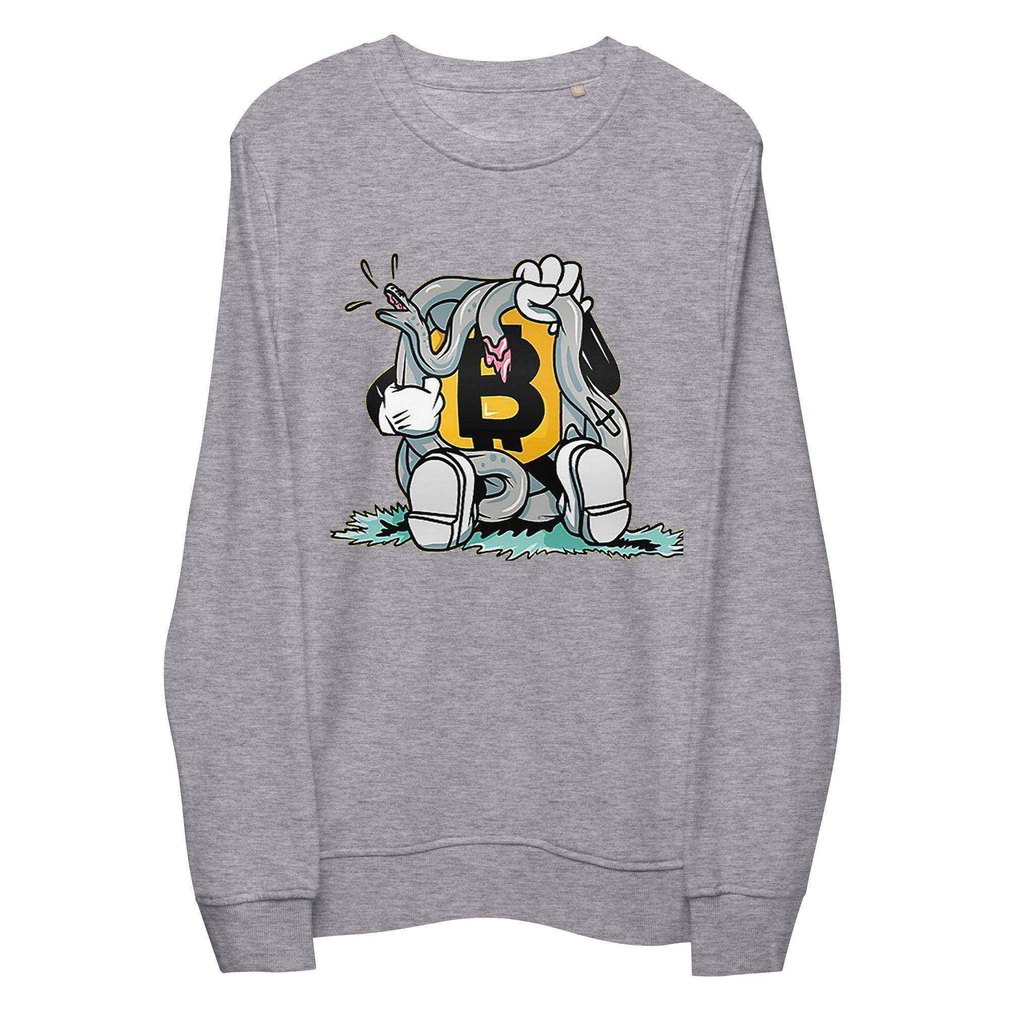 Bitcoin Serpent Sweatshirt - InvestmenTees