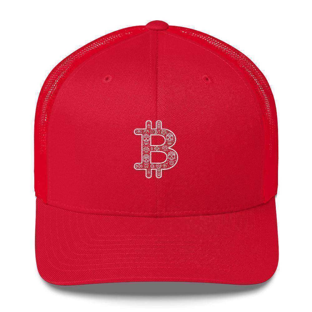 Bitcoin Skulls Trucker Cap - InvestmenTees