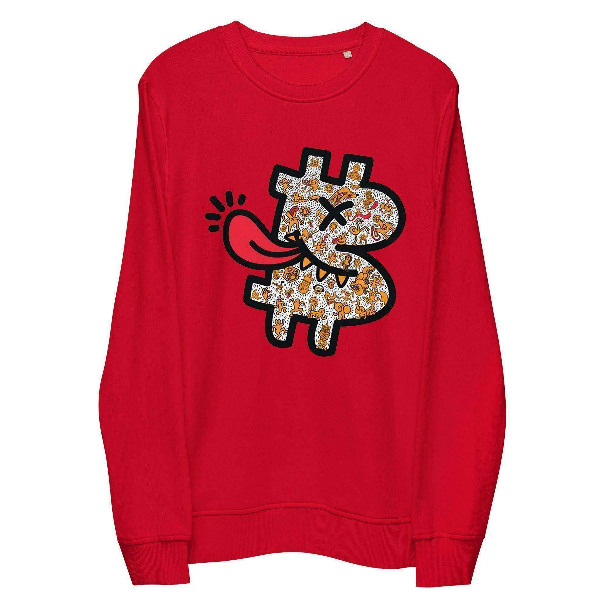 Bitcoin Spitting Sweatshirt - InvestmenTees