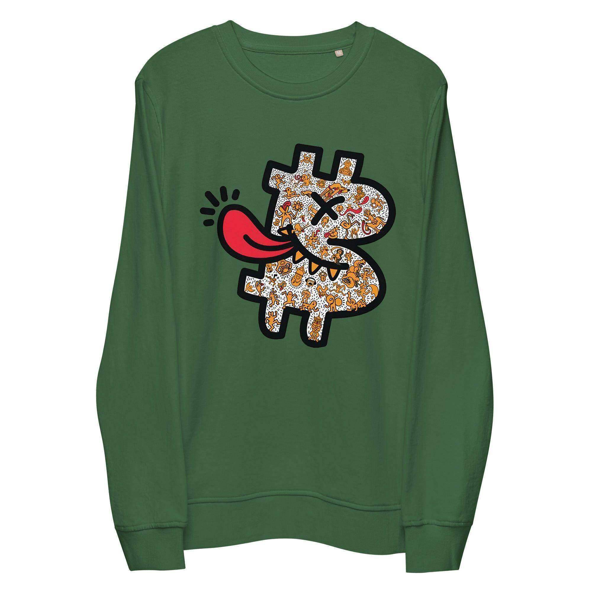 Bitcoin Spitting Sweatshirt - InvestmenTees