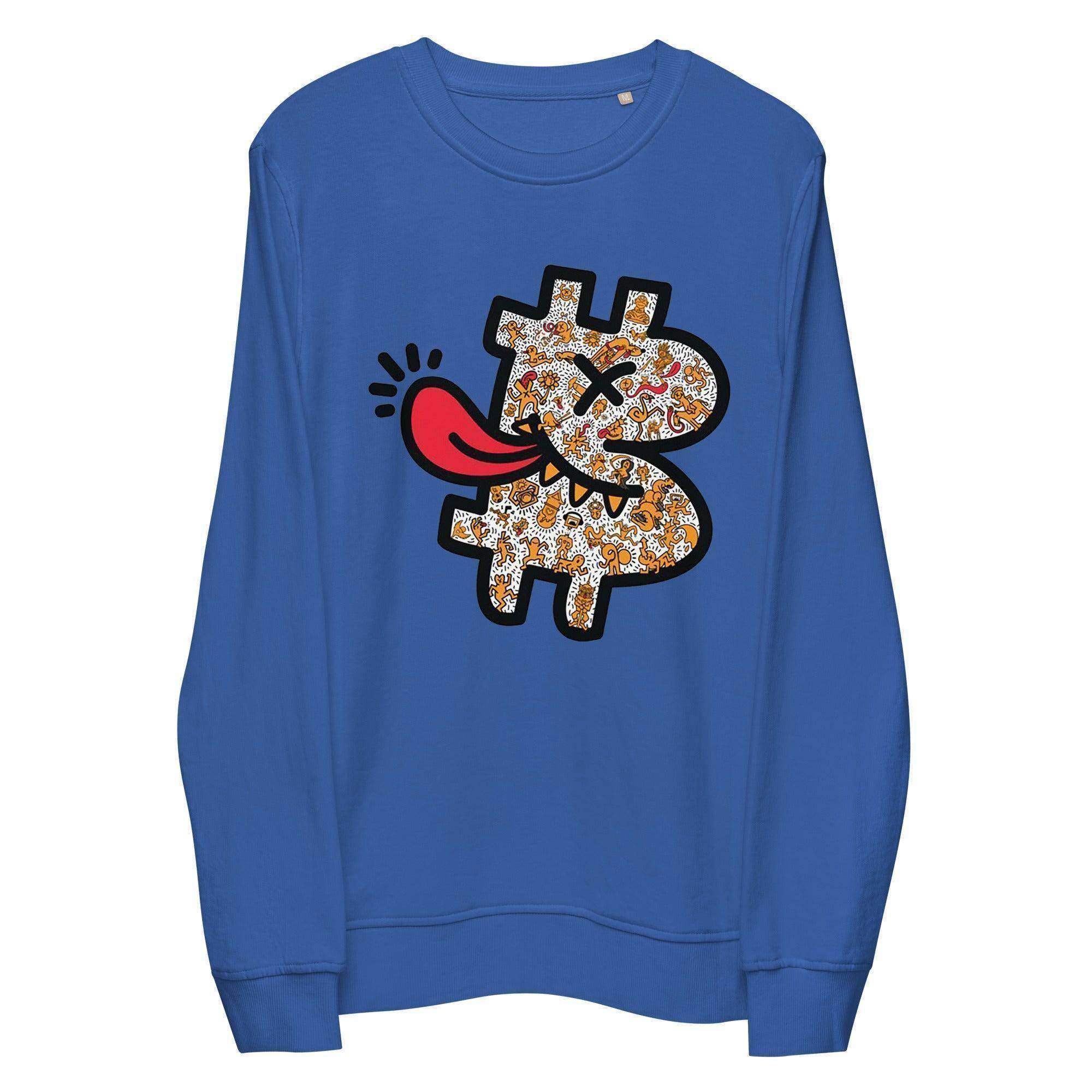 Bitcoin Spitting Sweatshirt - InvestmenTees