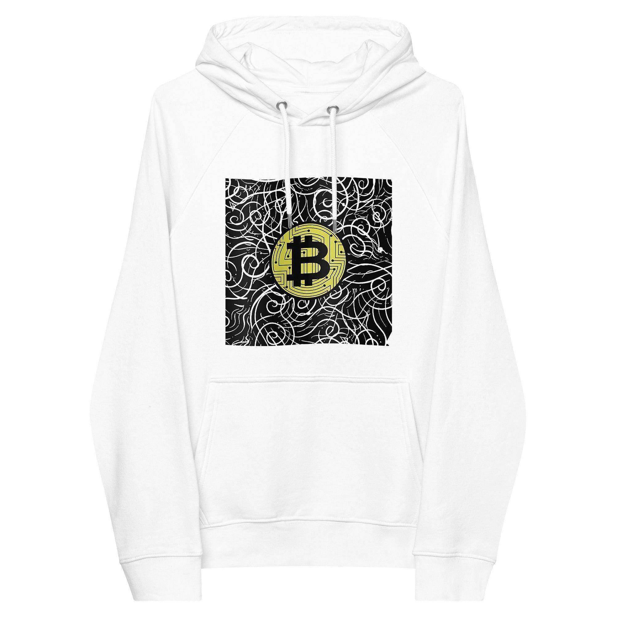 Bitcoin Swirls Pullover Hoodie - InvestmenTees