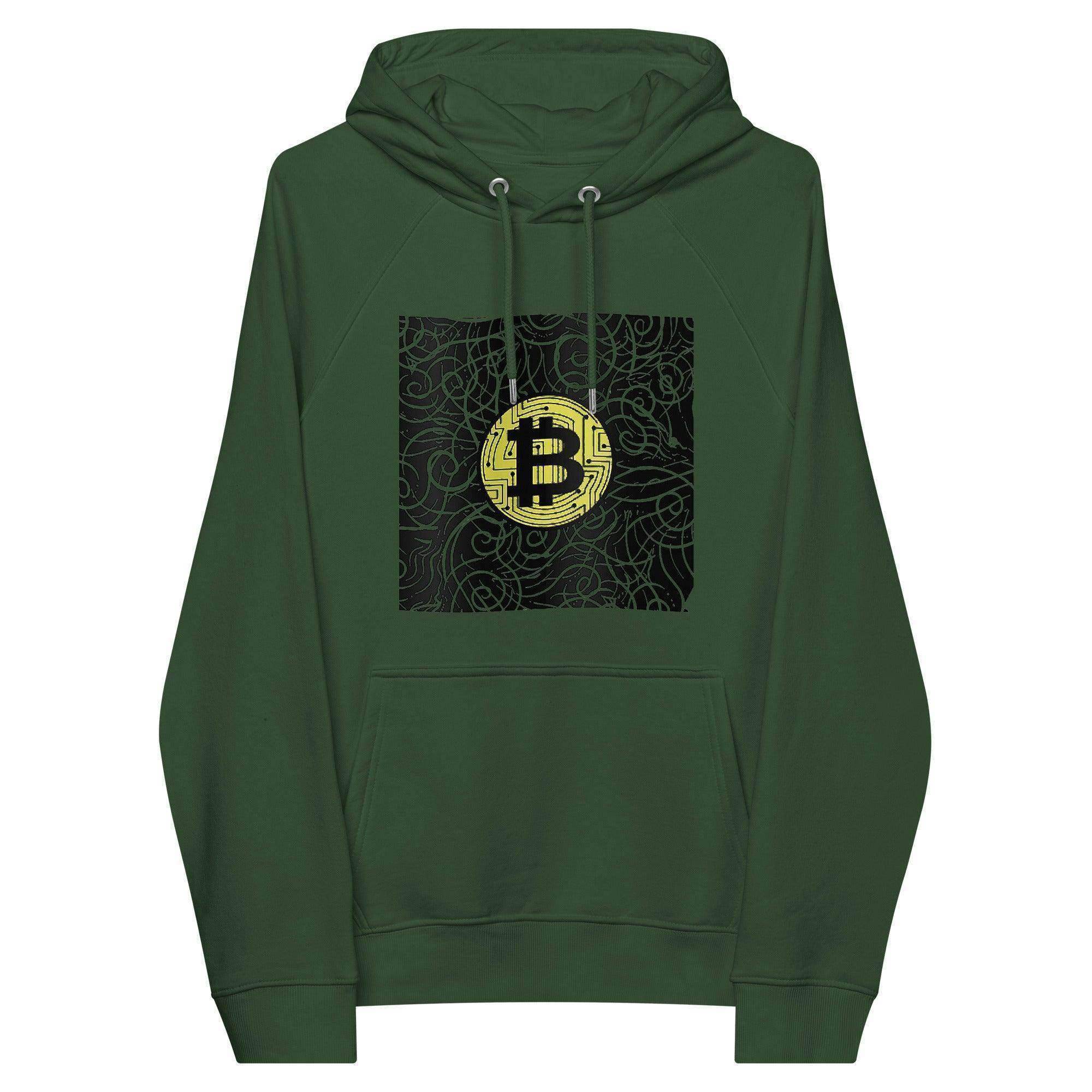 Bitcoin Swirls Pullover Hoodie - InvestmenTees