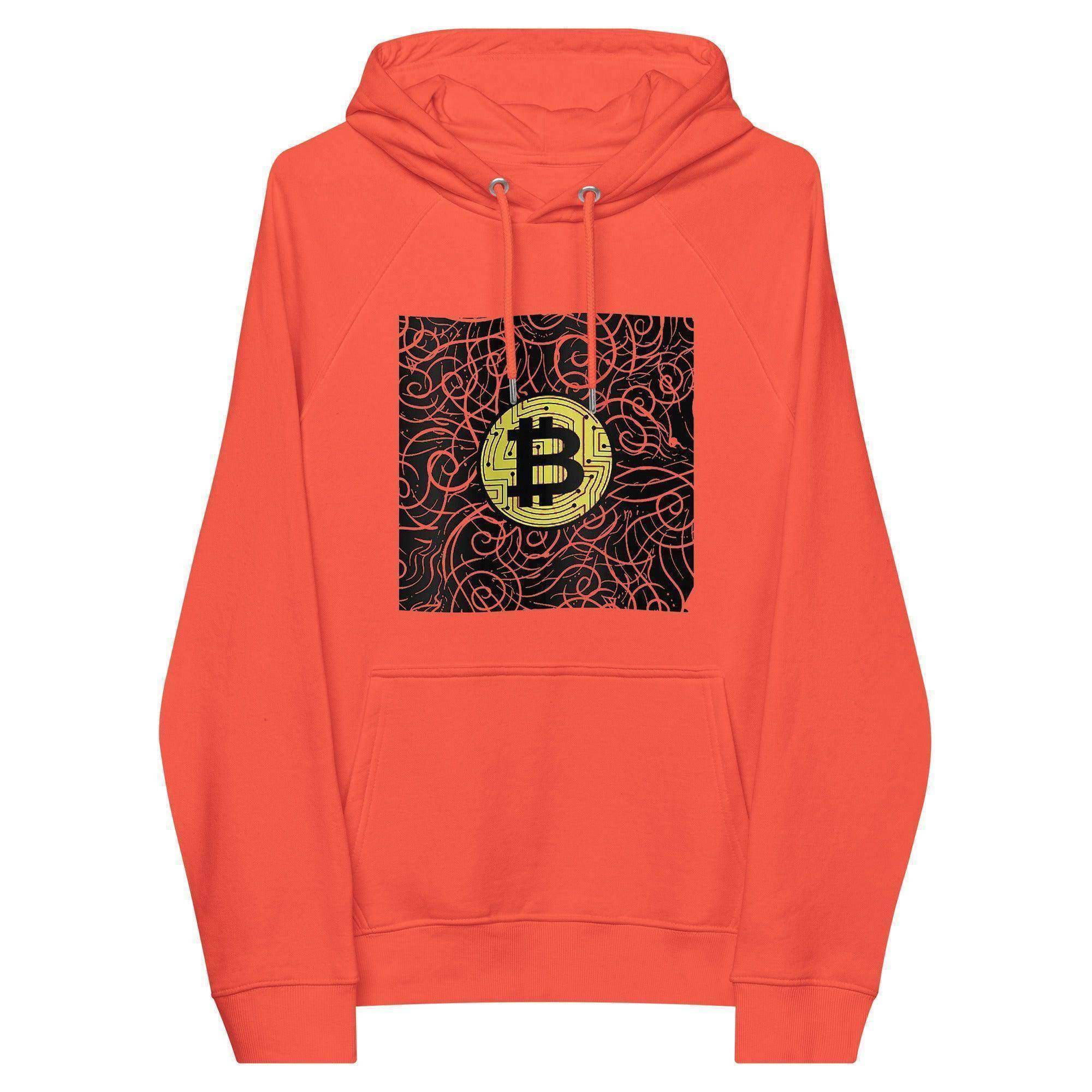 Bitcoin Swirls Pullover Hoodie - InvestmenTees