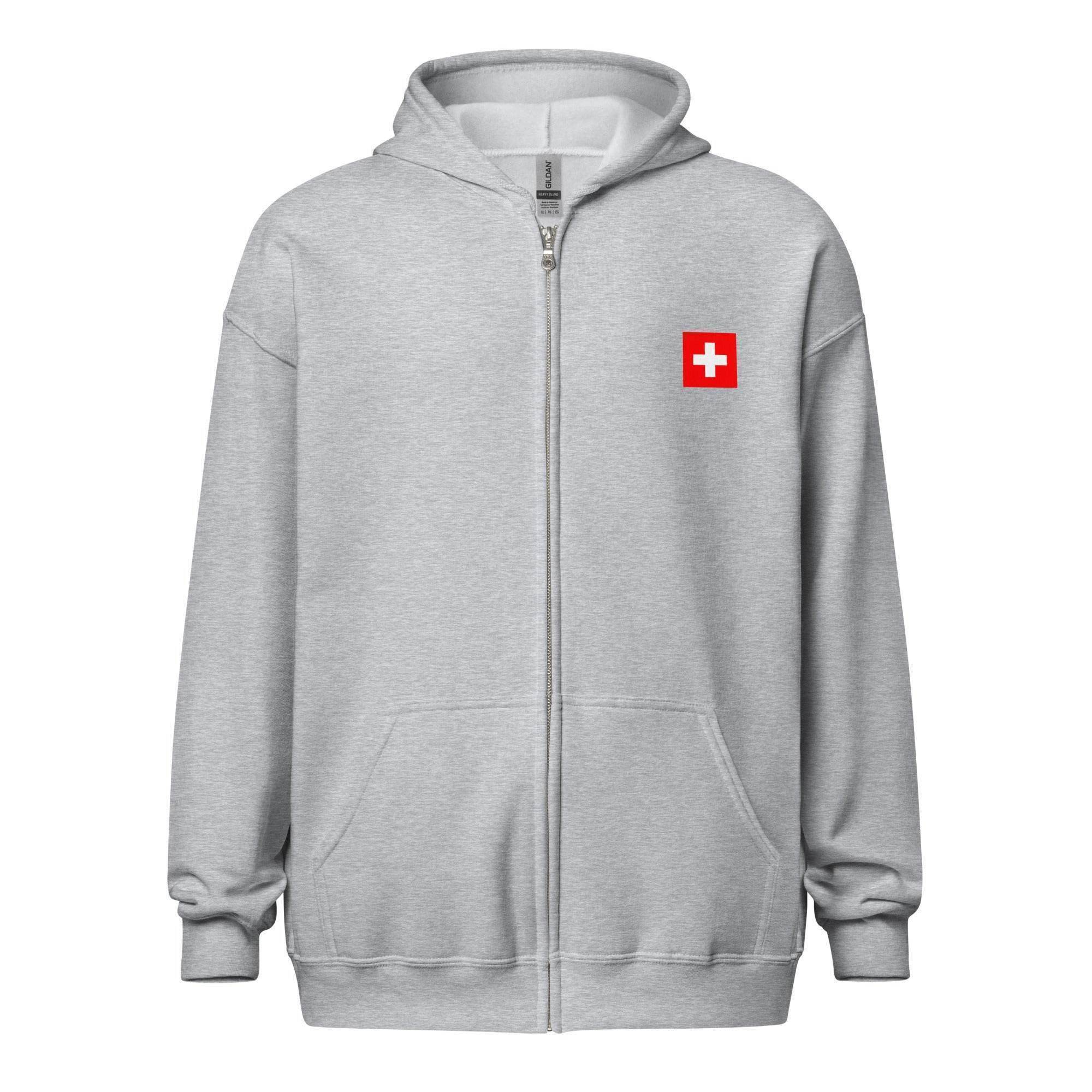 Bitcoin Swiss Bank Zip Up Hoodie - InvestmenTees