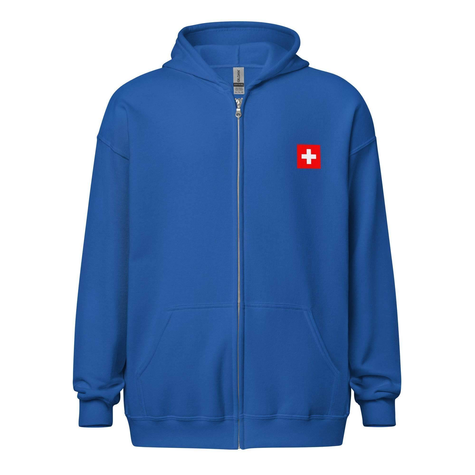 Bitcoin Swiss Bank Zip Up Hoodie - InvestmenTees