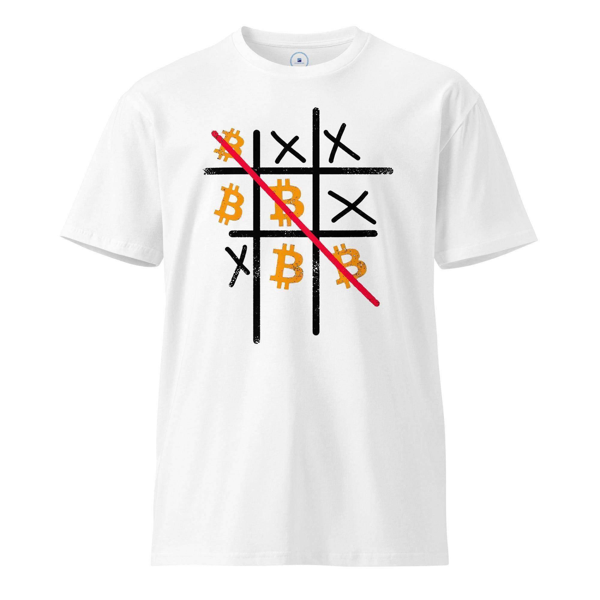 Bitcoin Tic Tac Toe T-Shirt - InvestmenTees