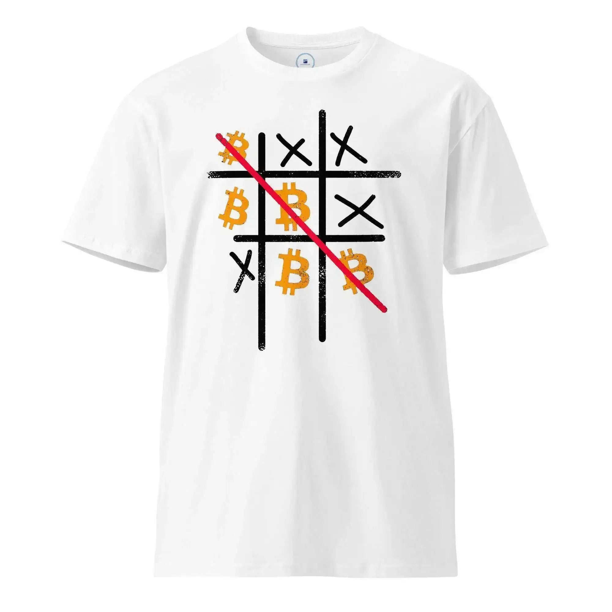 Bitcoin Tic Tac Toe T-Shirt - InvestmenTees
