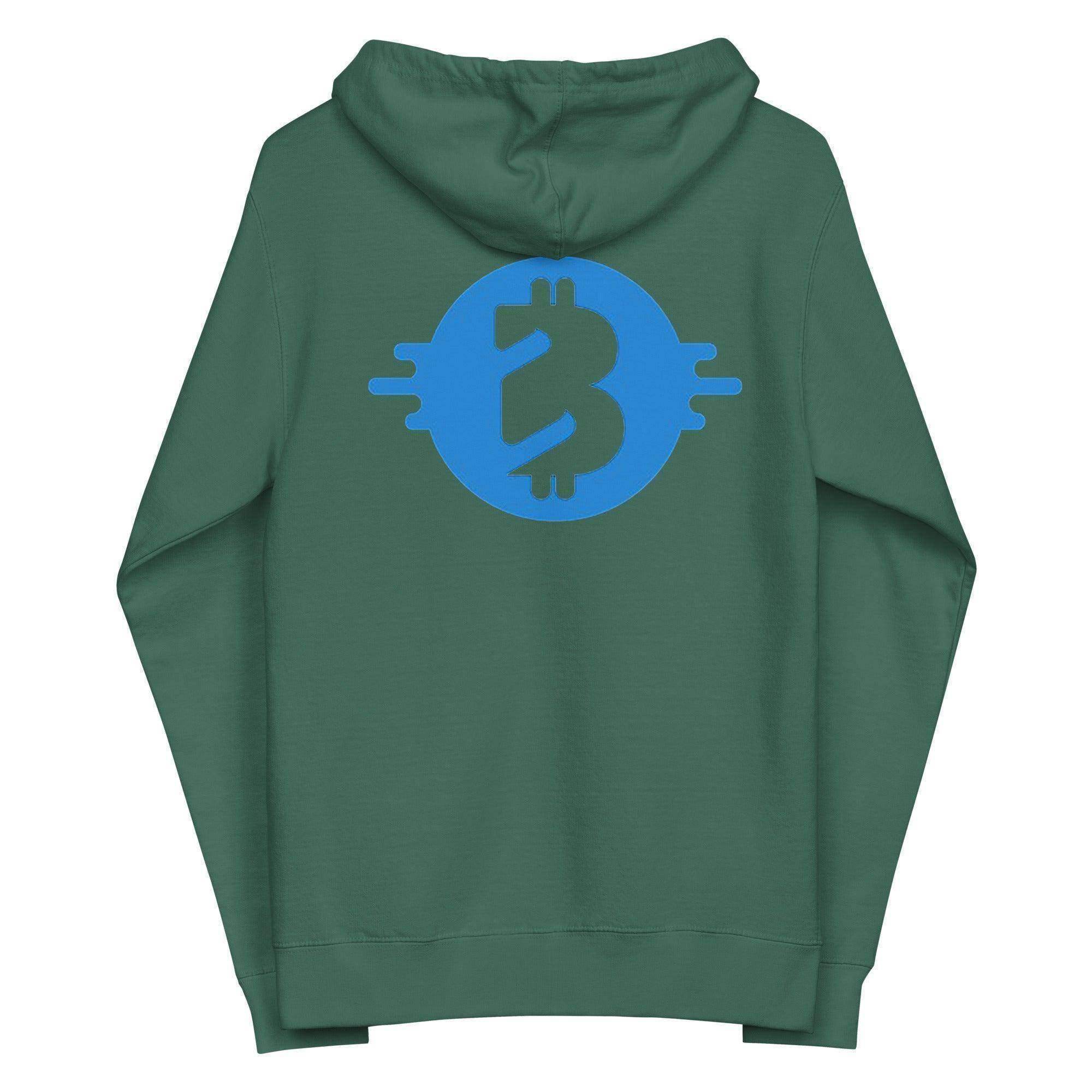 Bitcoin Zip Up Hoodie - InvestmenTees