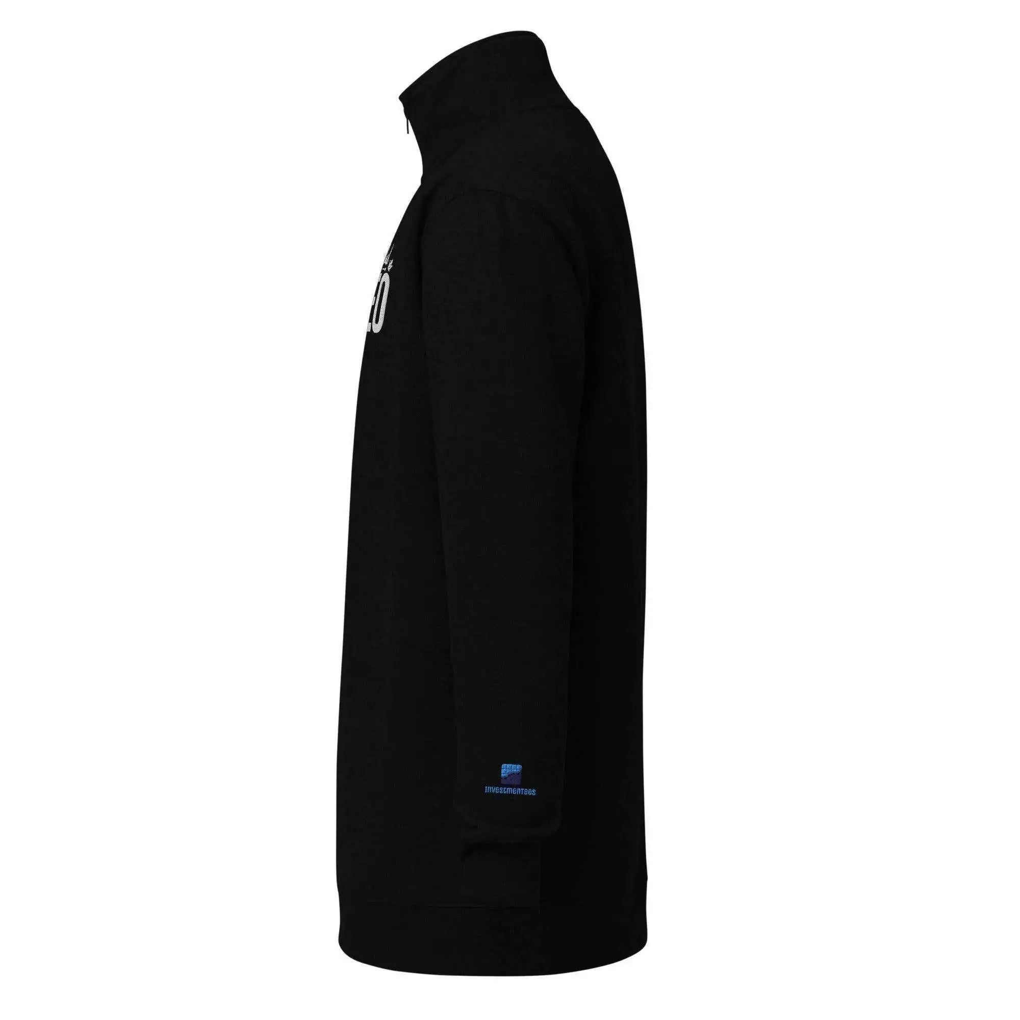 Black CEO Fleece Pullover - InvestmenTees