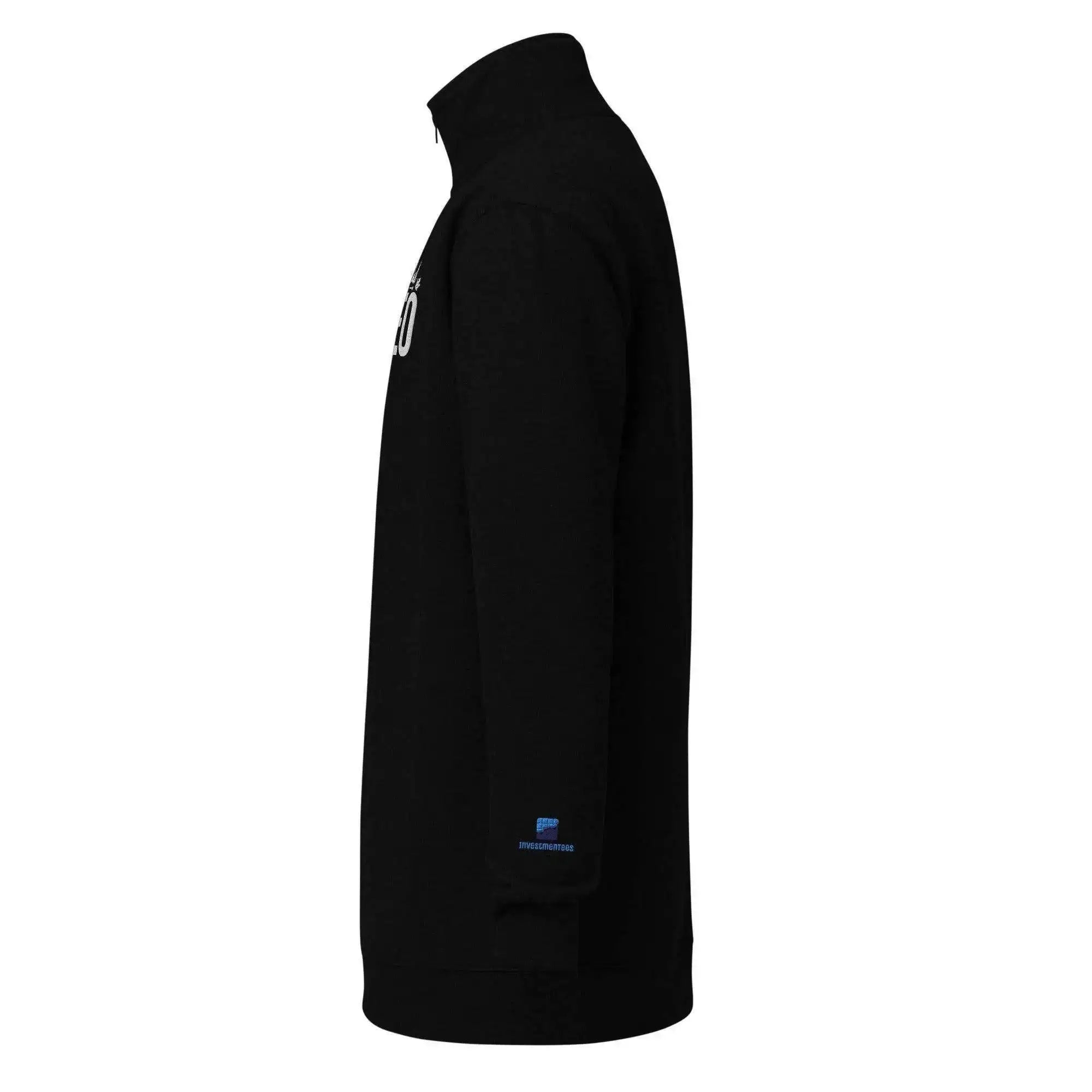 Black CEO Fleece Pullover - InvestmenTees