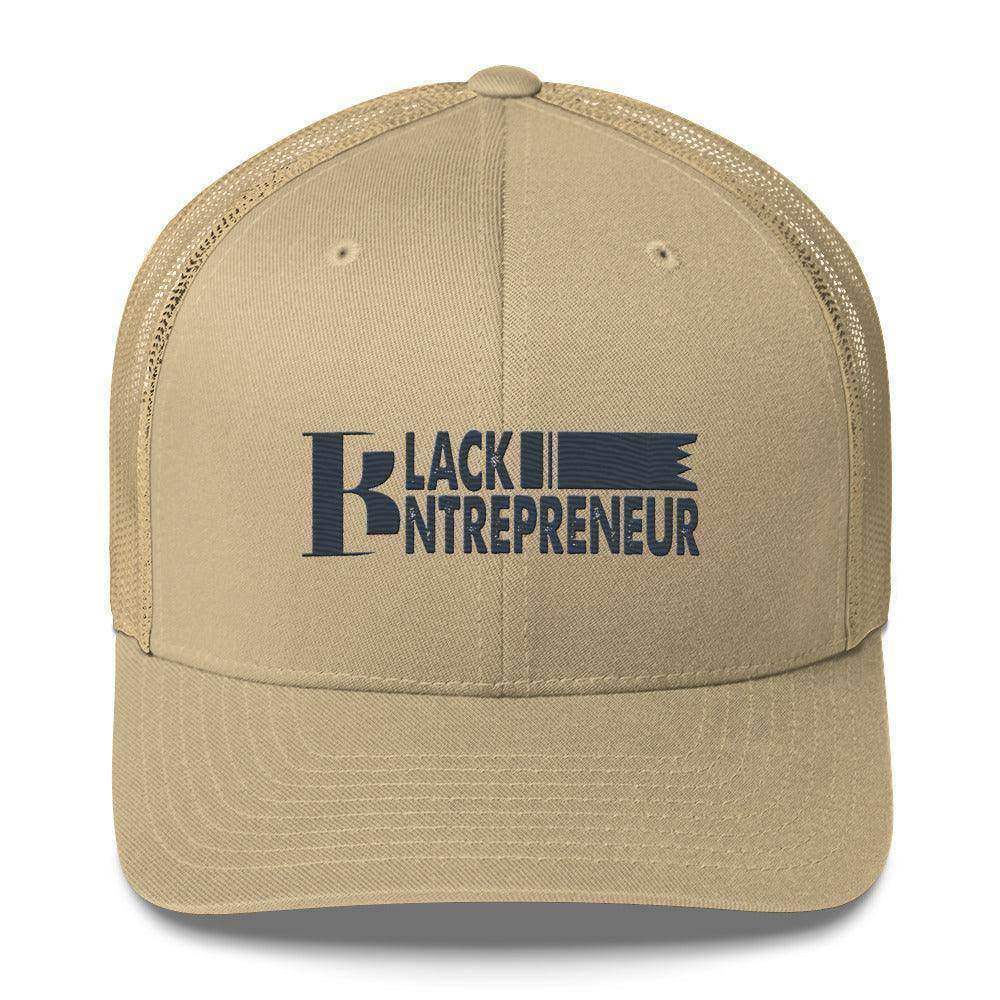 Black Entrepreneur Trucker Cap - InvestmenTees