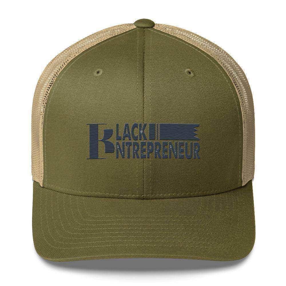 Black Entrepreneur Trucker Cap - InvestmenTees
