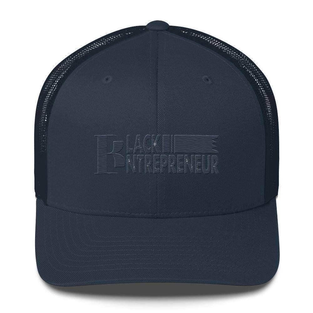 Black Entrepreneur Trucker Cap - InvestmenTees