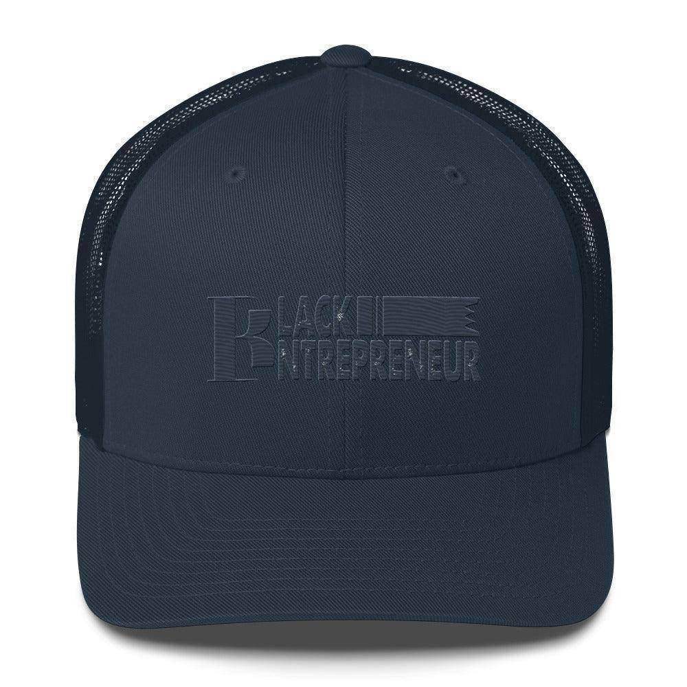 Black Entrepreneur Trucker Cap - InvestmenTees