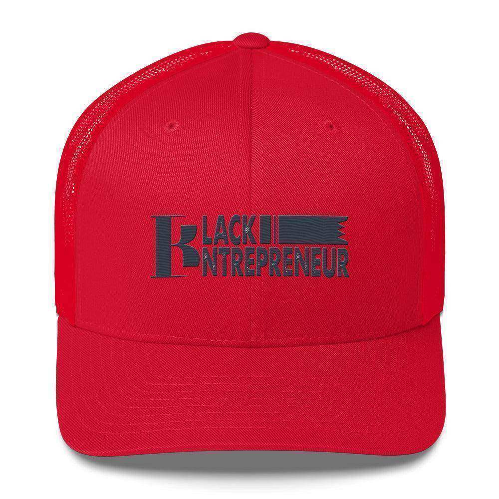 Black Entrepreneur Trucker Cap - InvestmenTees