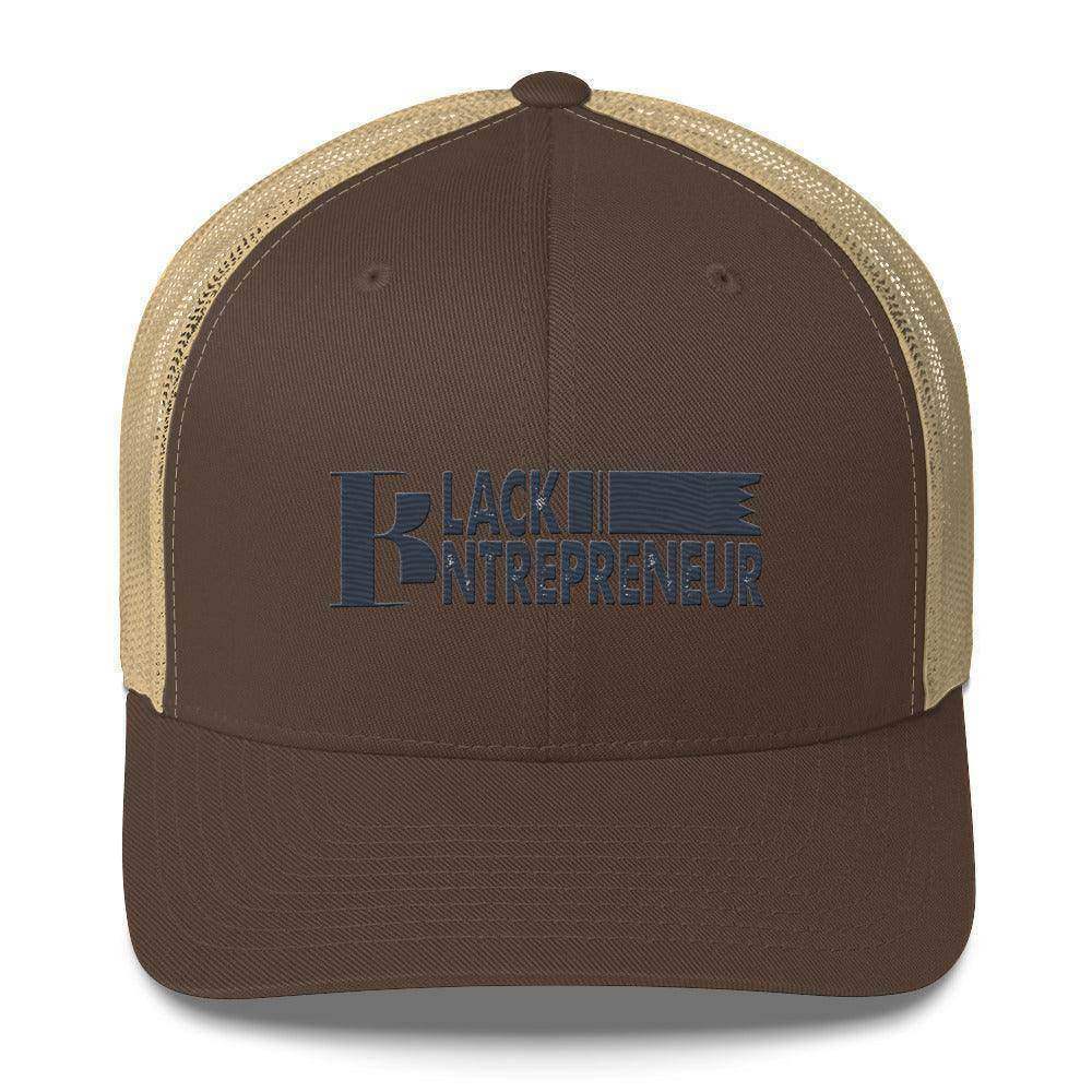 Black Entrepreneur Trucker Cap - InvestmenTees