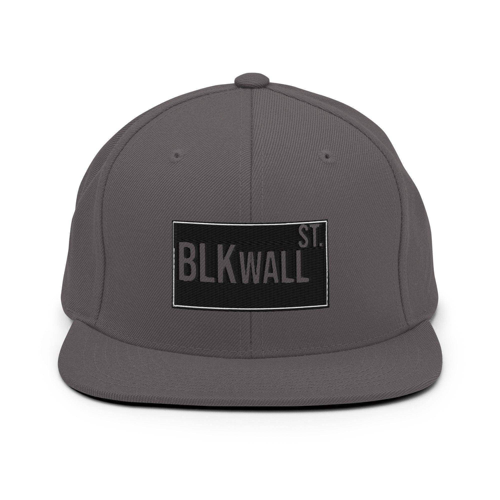 Black Wall St. Snapback Hat - InvestmenTees